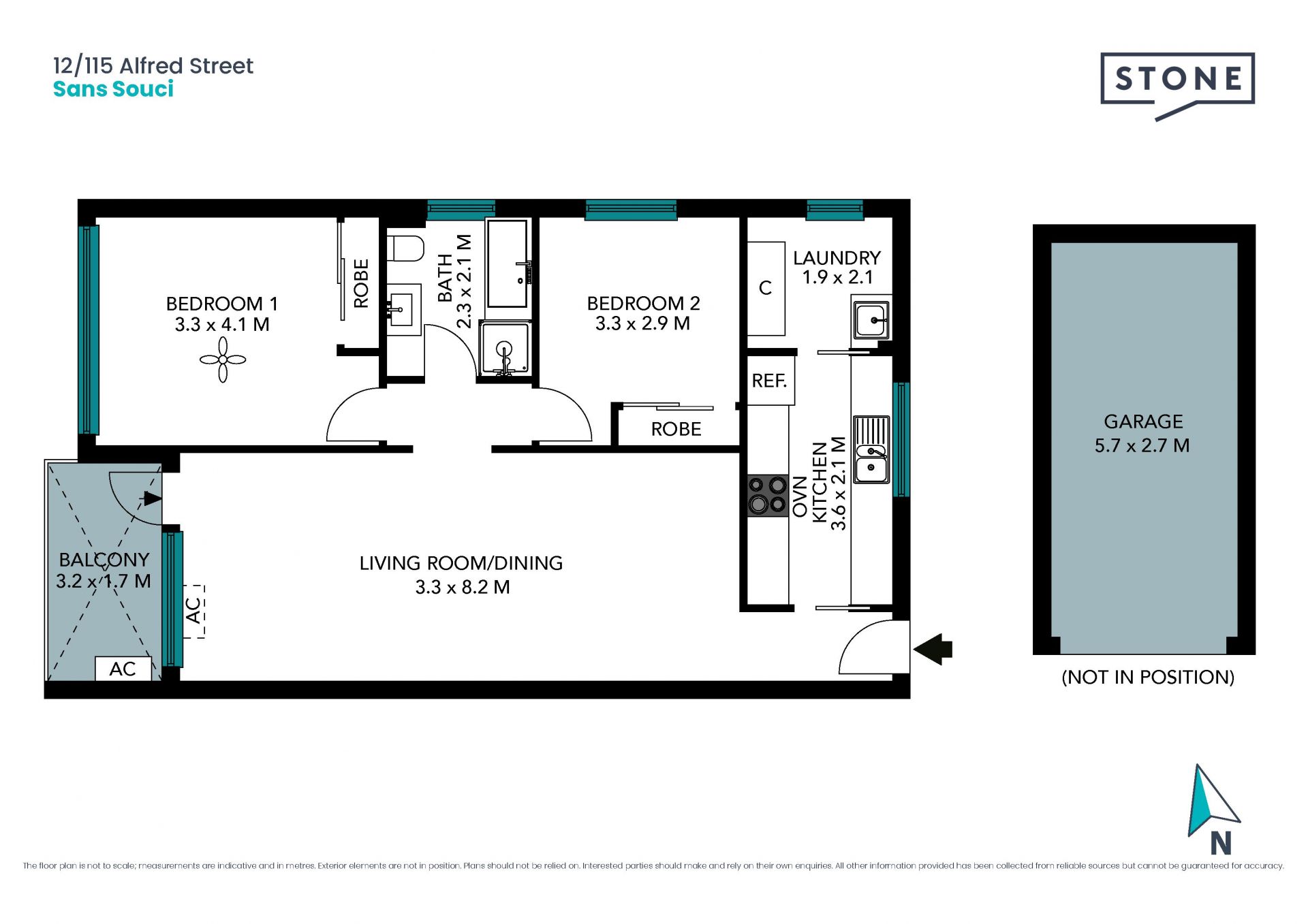 Private and spacious in a convenient location