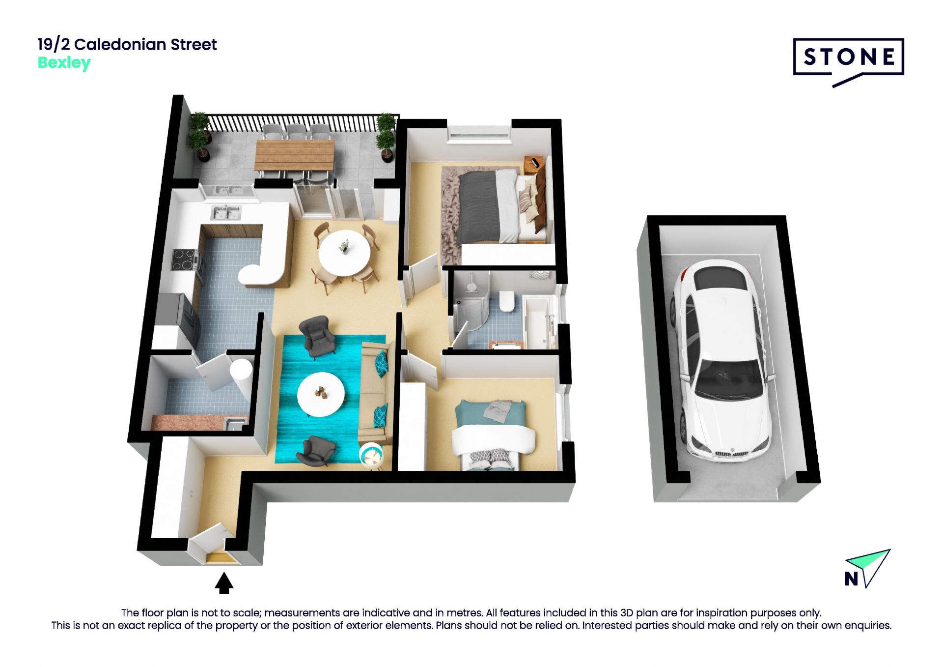 A stylish, sunlit sanctuary of space, privacy and lifestyle