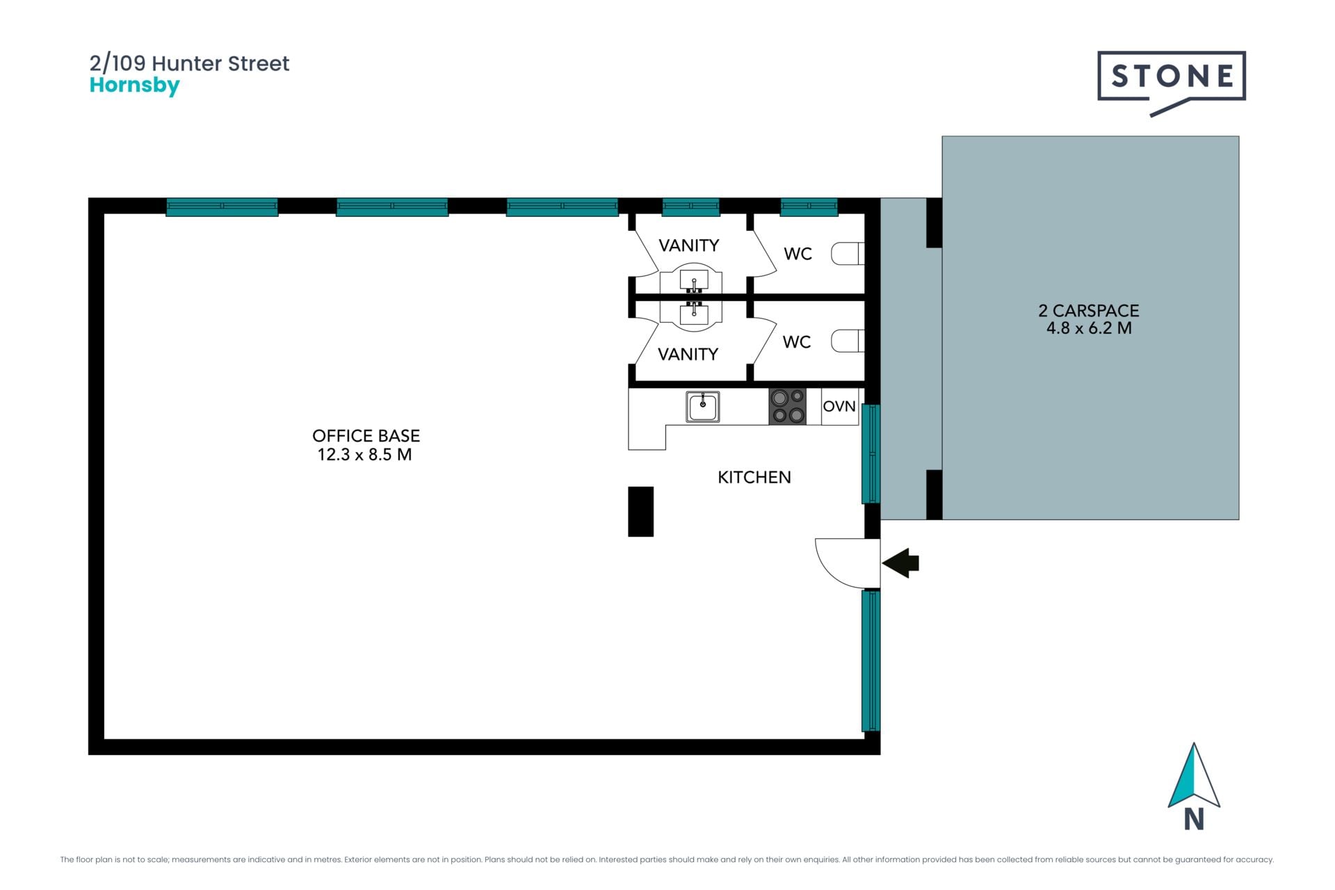 Office/warehouse/storage space in an enviable location