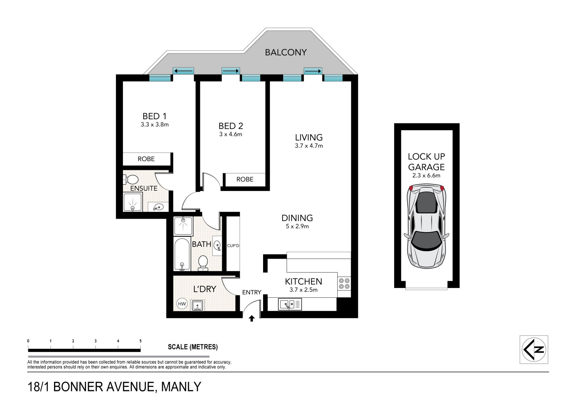 Convenient beachside living