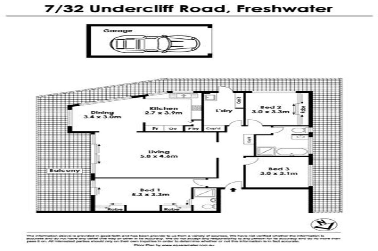 Luxury three bedroom apartment
