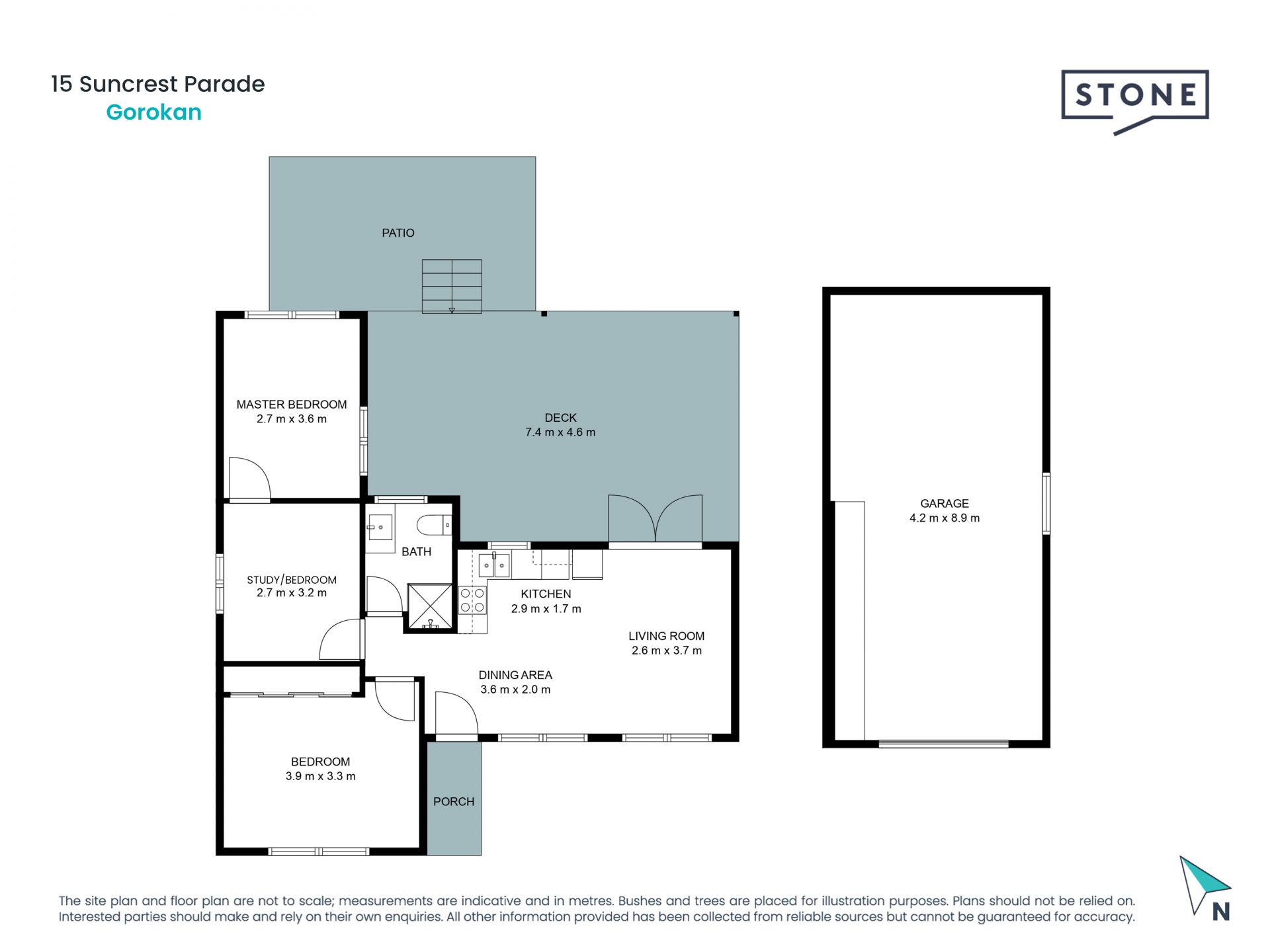 Coastal cottage - 651sqm block