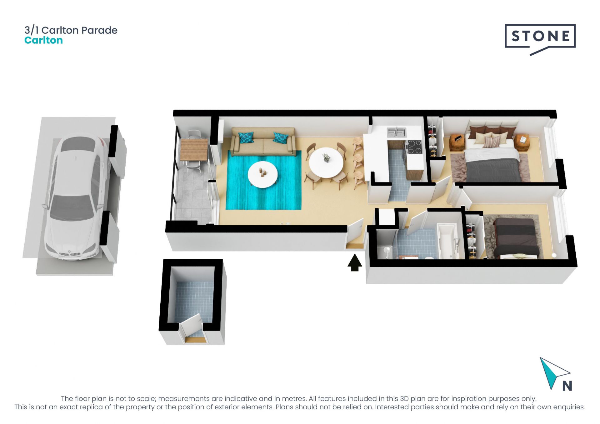 Lifestyle convenience in a freshly appointed apartment