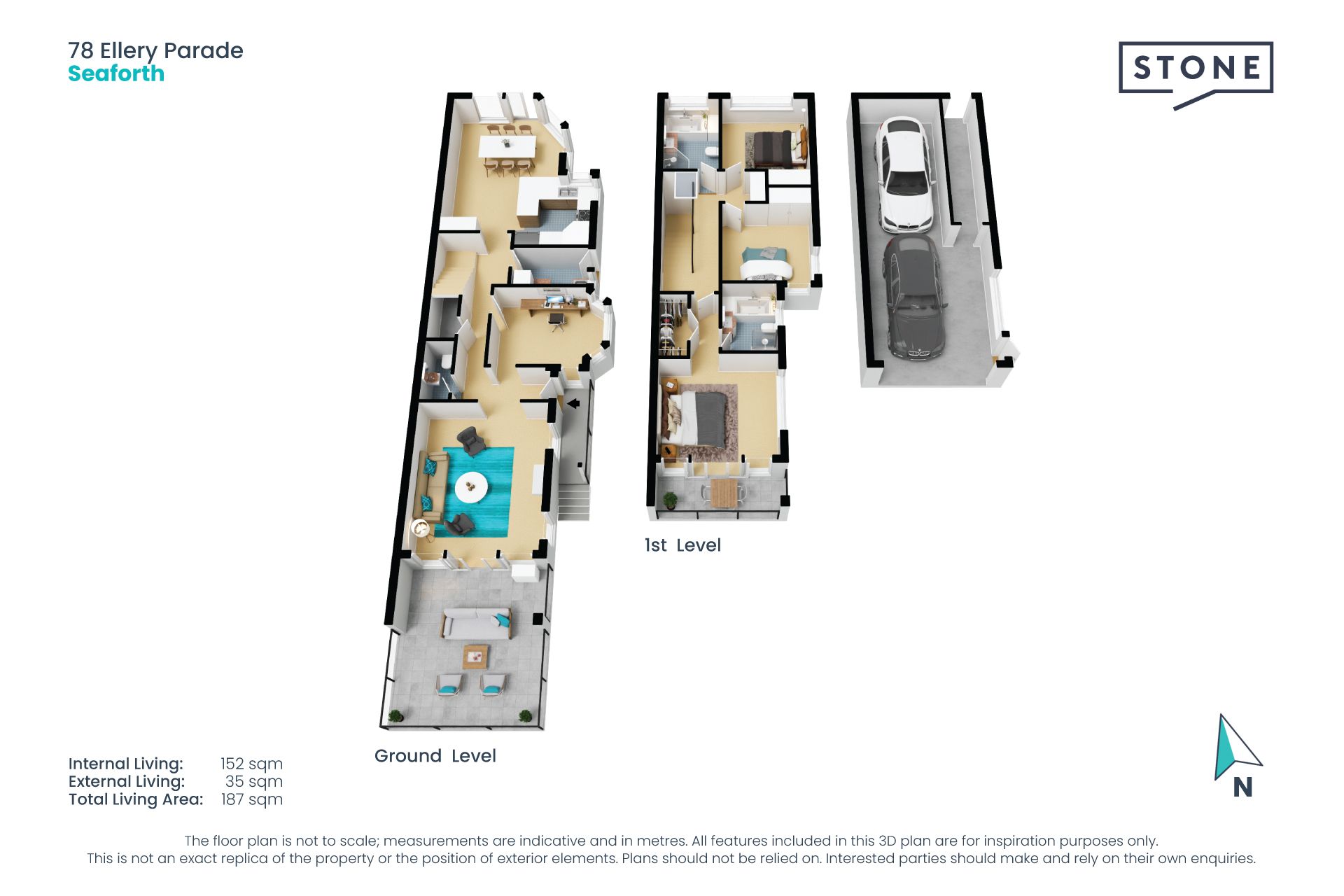 Elite executive entertainer with north facing aspect and views