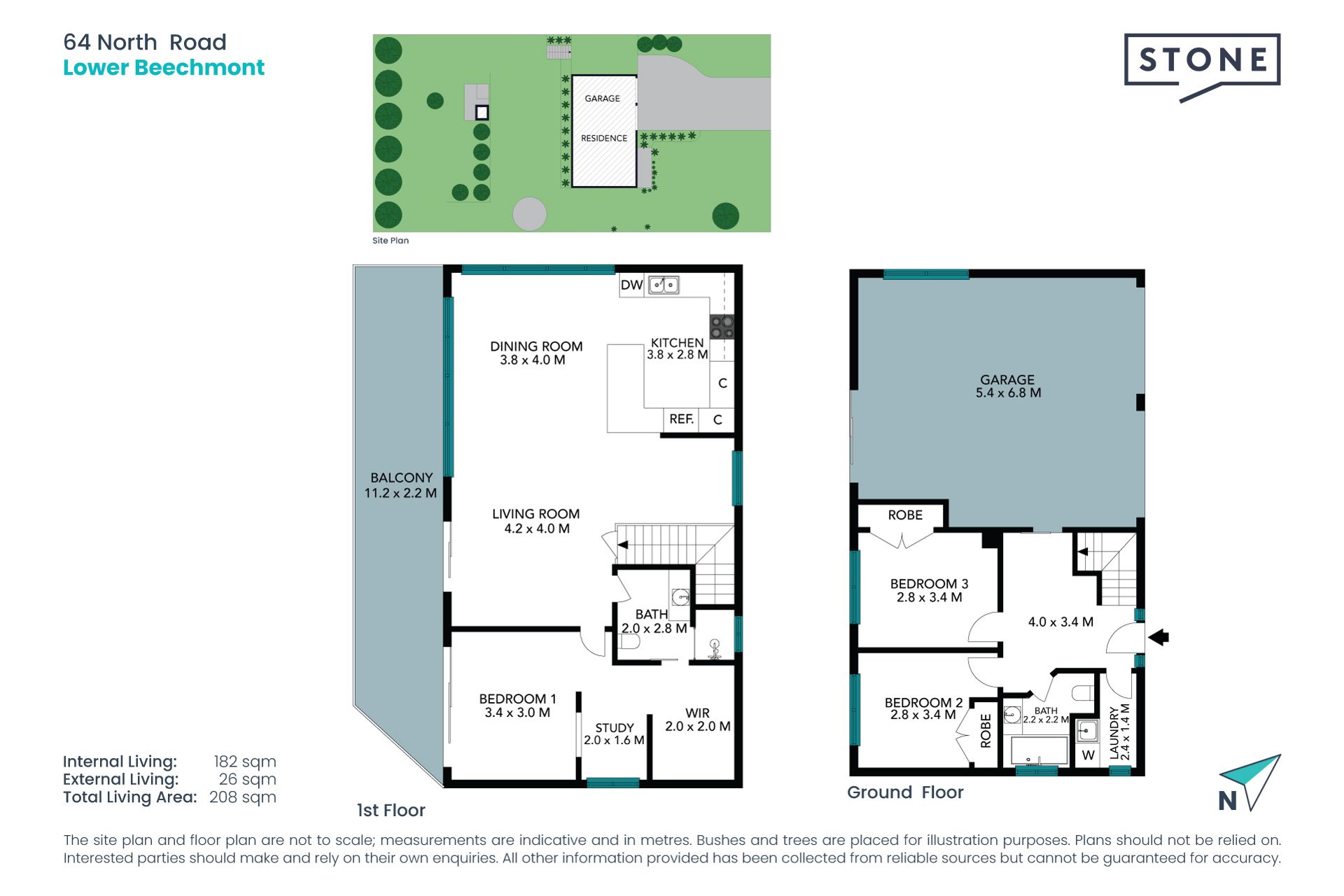 Tranquil setting amongst nature on 728sqm...