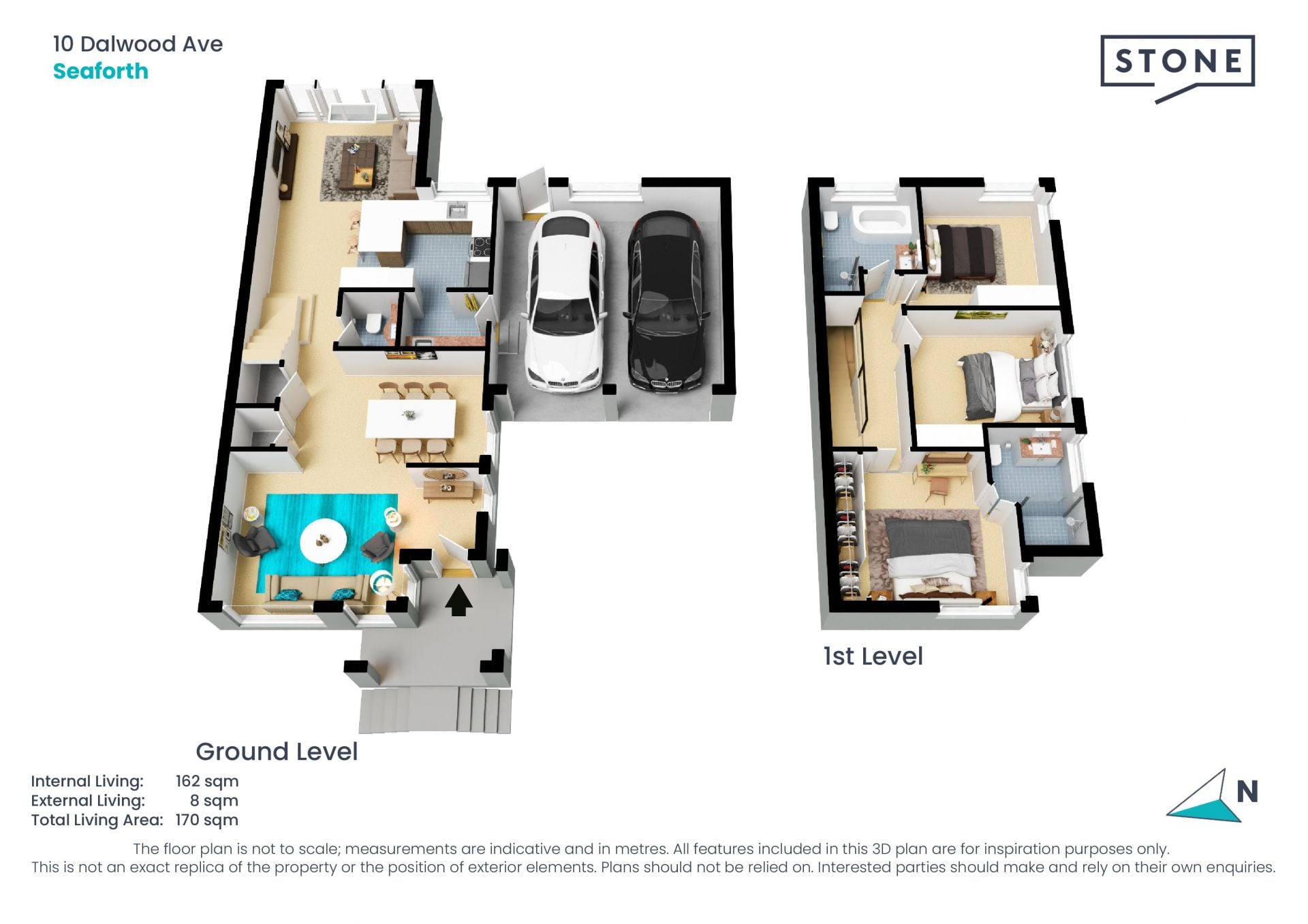 Sophisticated torrens title semi in prestigious location with skyline views!