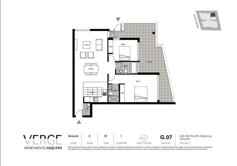 Oversized Two Bedroom Apartment with Huge Courtyard!