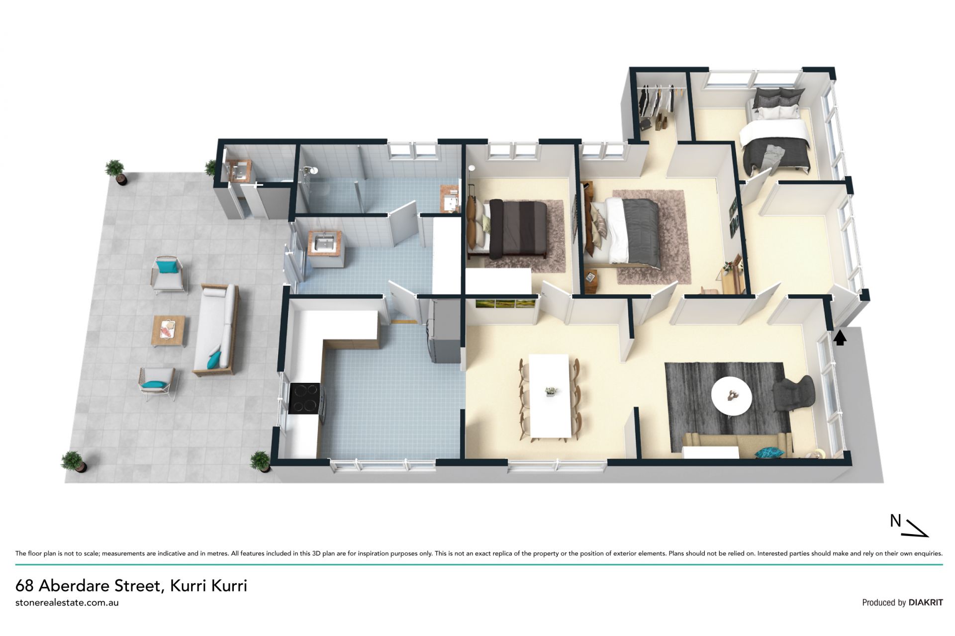 Fresh, bright and centrally located