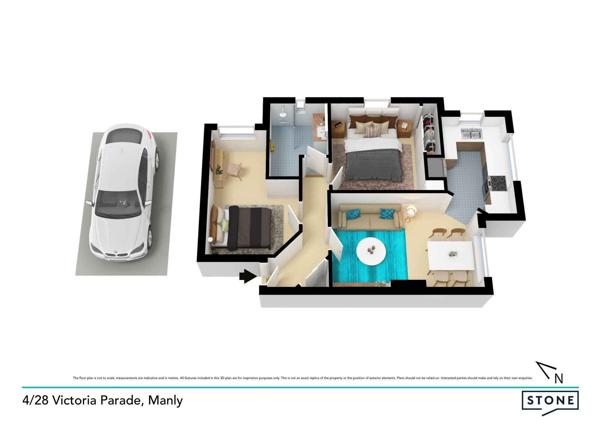 Ultimate beach lifestyle apartment