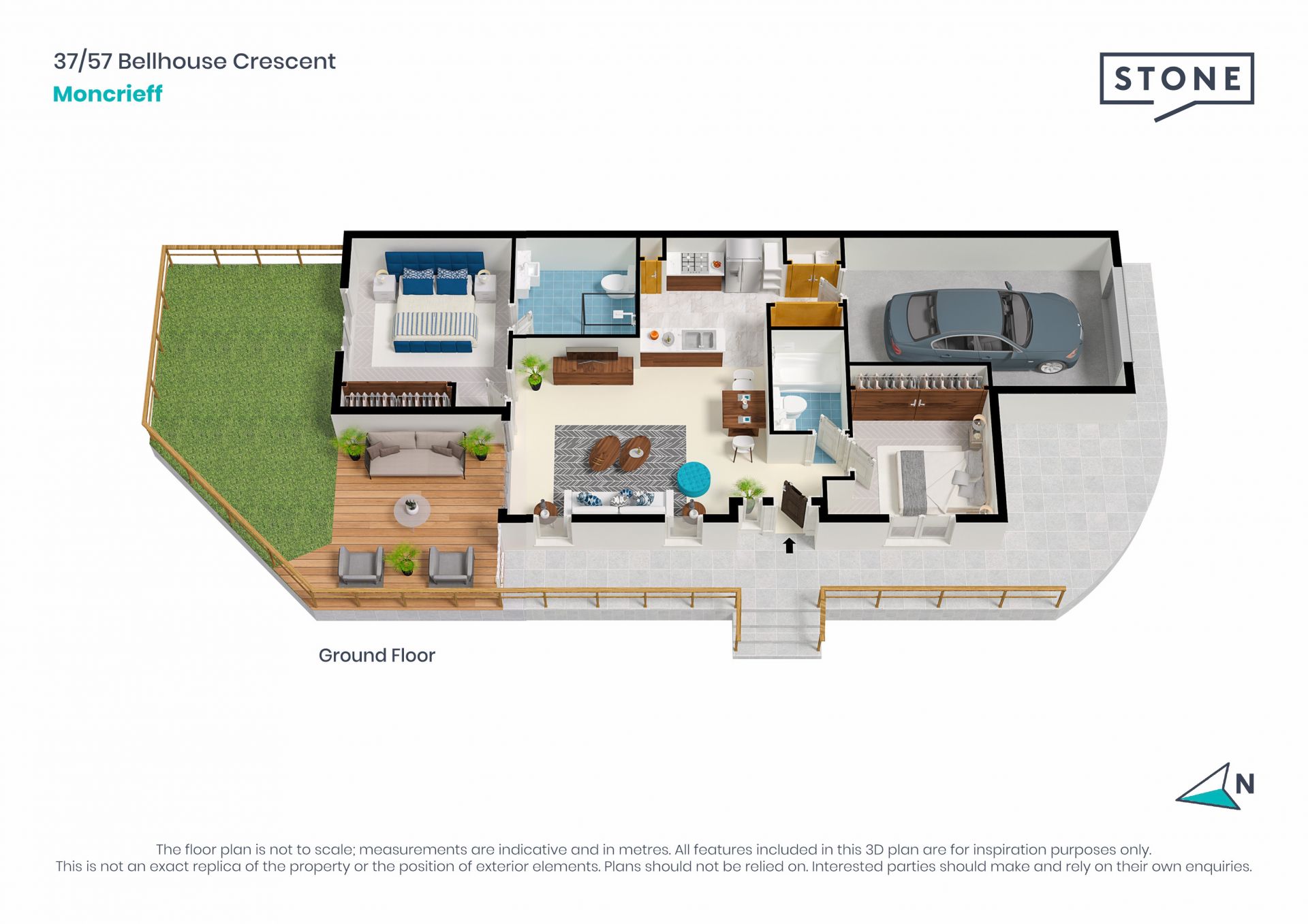 Perfect single level townhouse, ready for you to move in and enjoy.