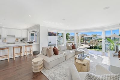 Exceptional Waterfront Family Entertainer with Private Pontoon