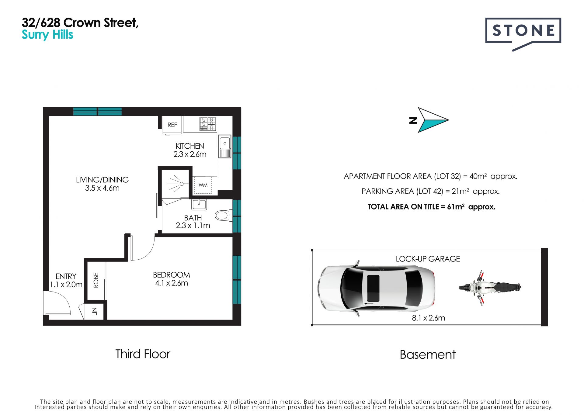 SOLD - Chic Surry Hills Apartment with Parking