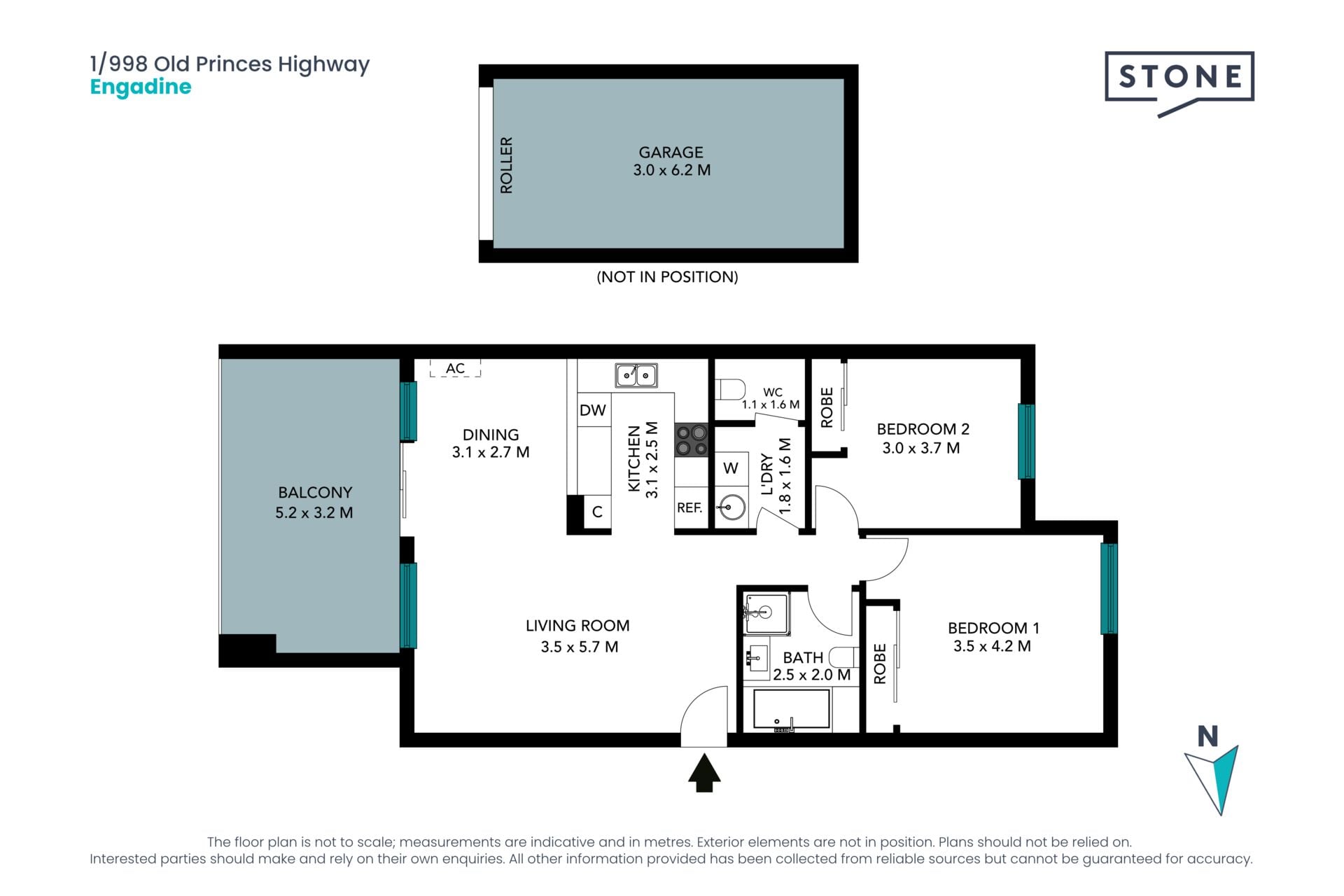 Enjoy easy living with oversized balcony and unbeatable location