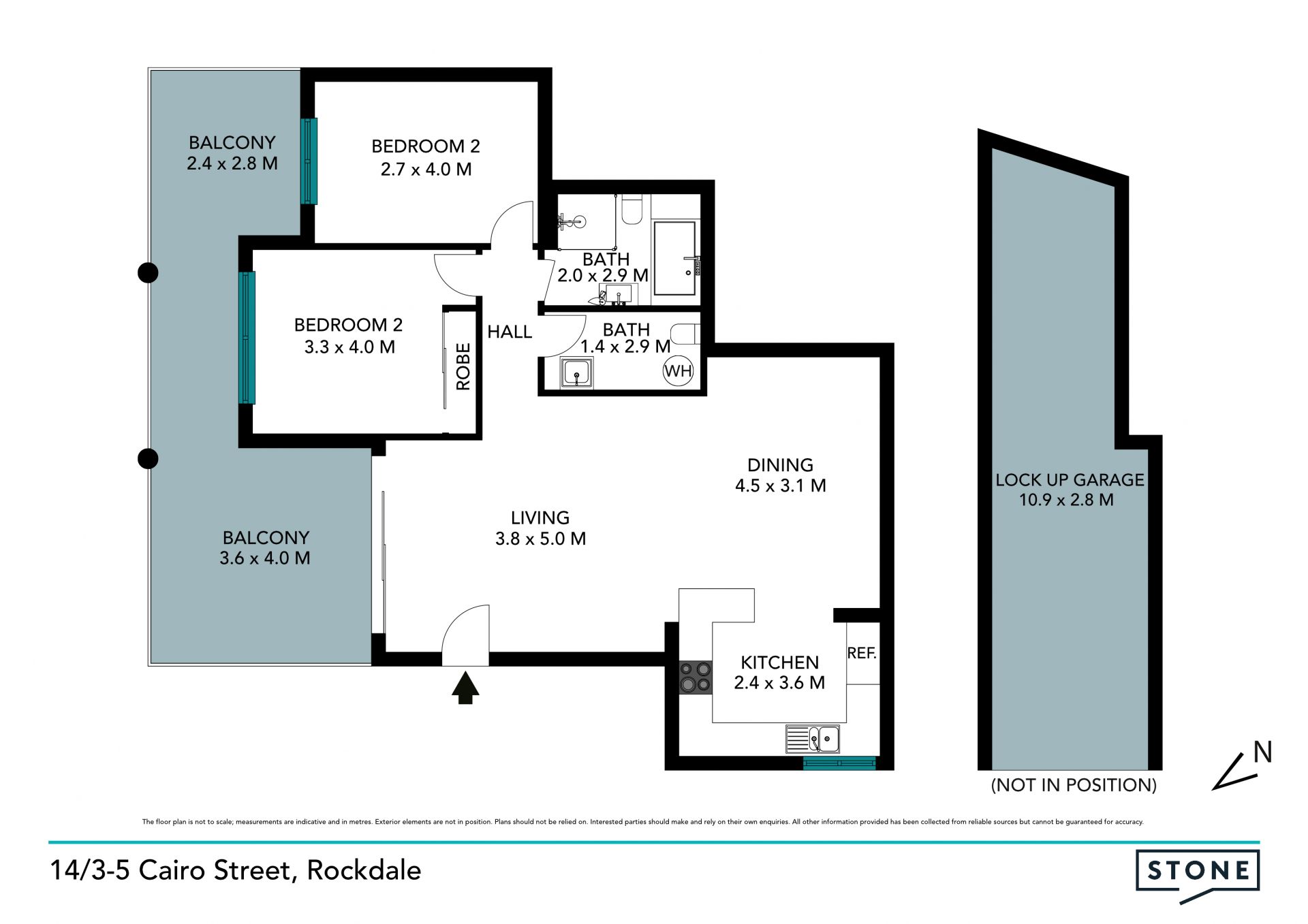 Modern and bright, between station and bay | Total Area 141sqm