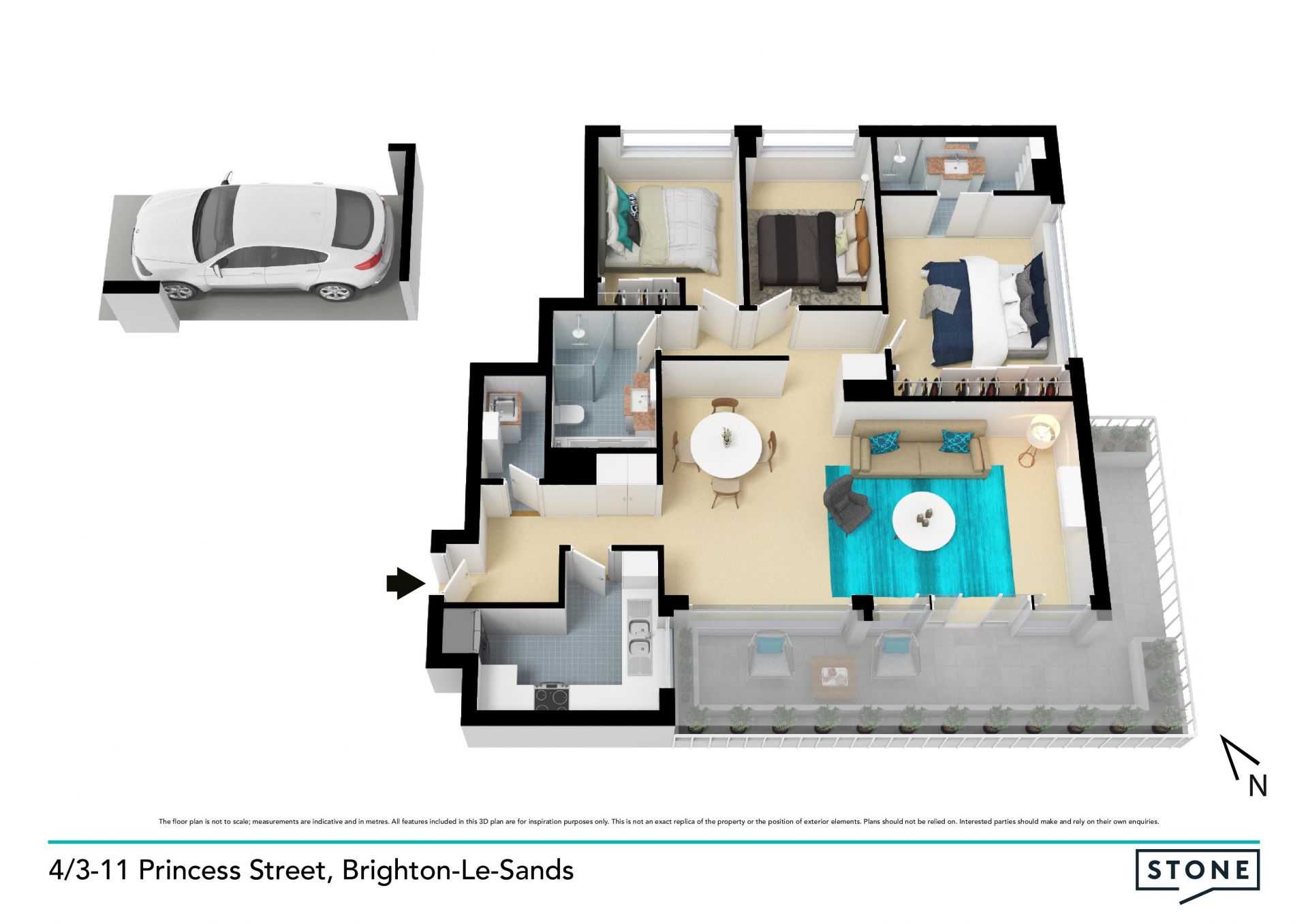 Create a slice of beachside paradise