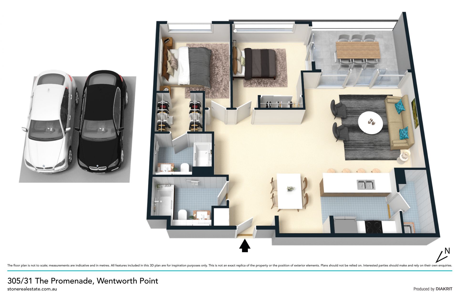 Simply amazing waterfront apartment located in the ultimate lifestyle complex