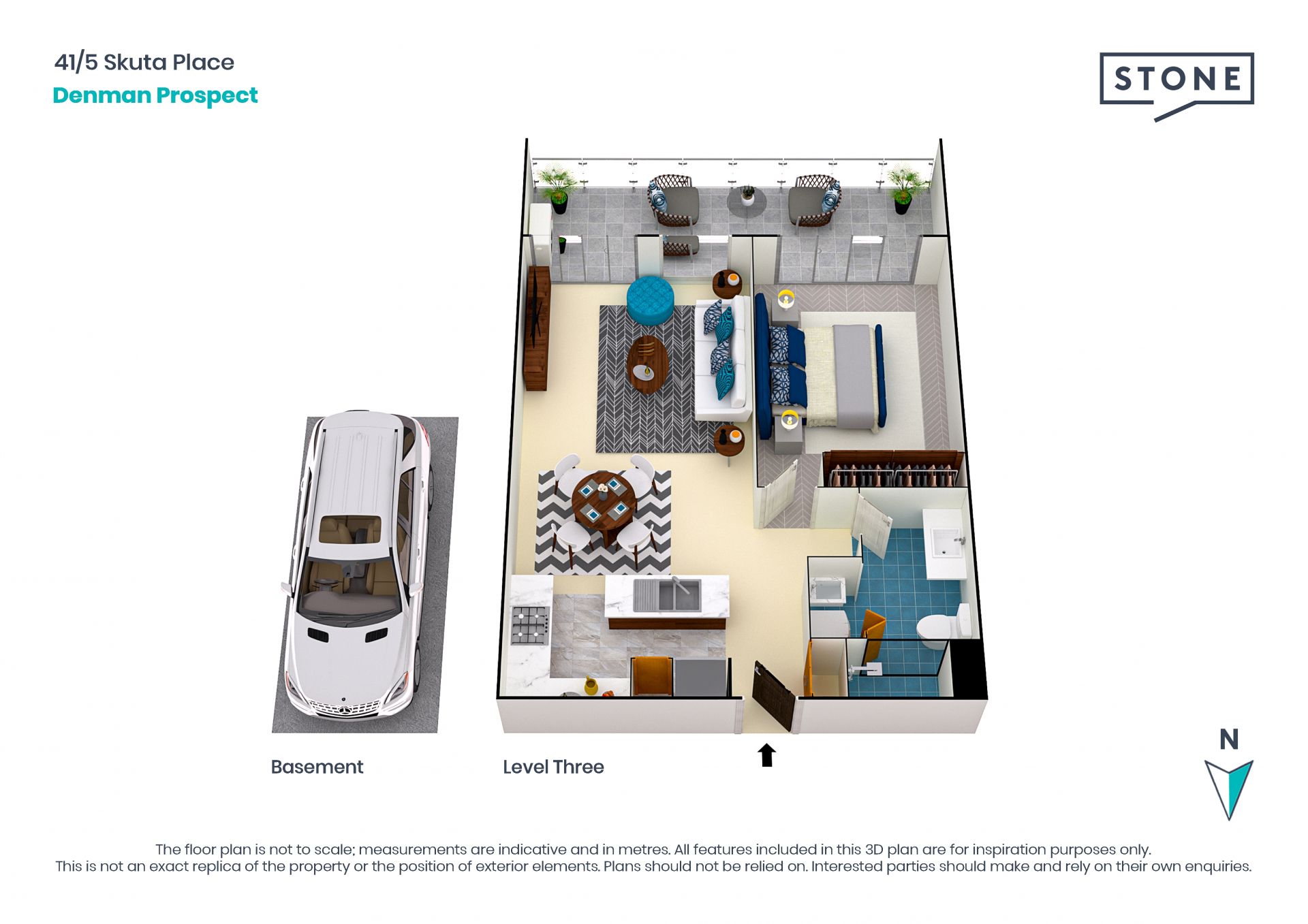 Fully furnished apartment in an excellent location!