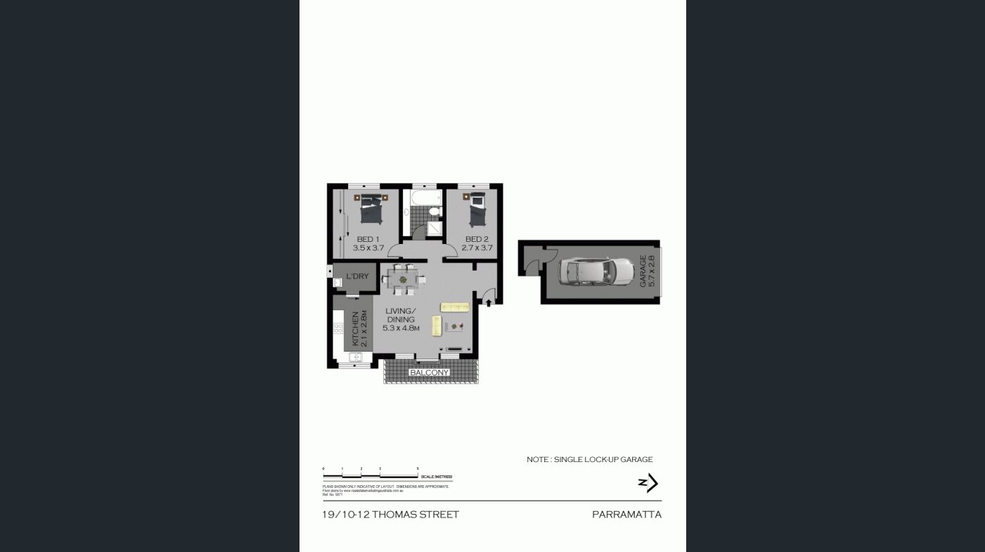 Spacious & light filled