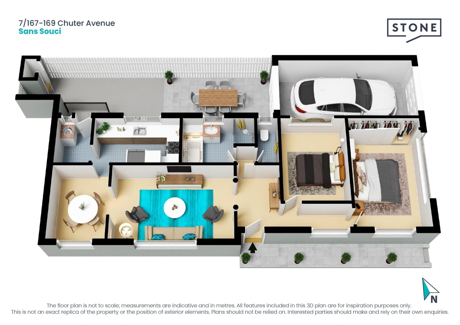Sunny Front Villa with Easy-Care Living at Your Doorstep