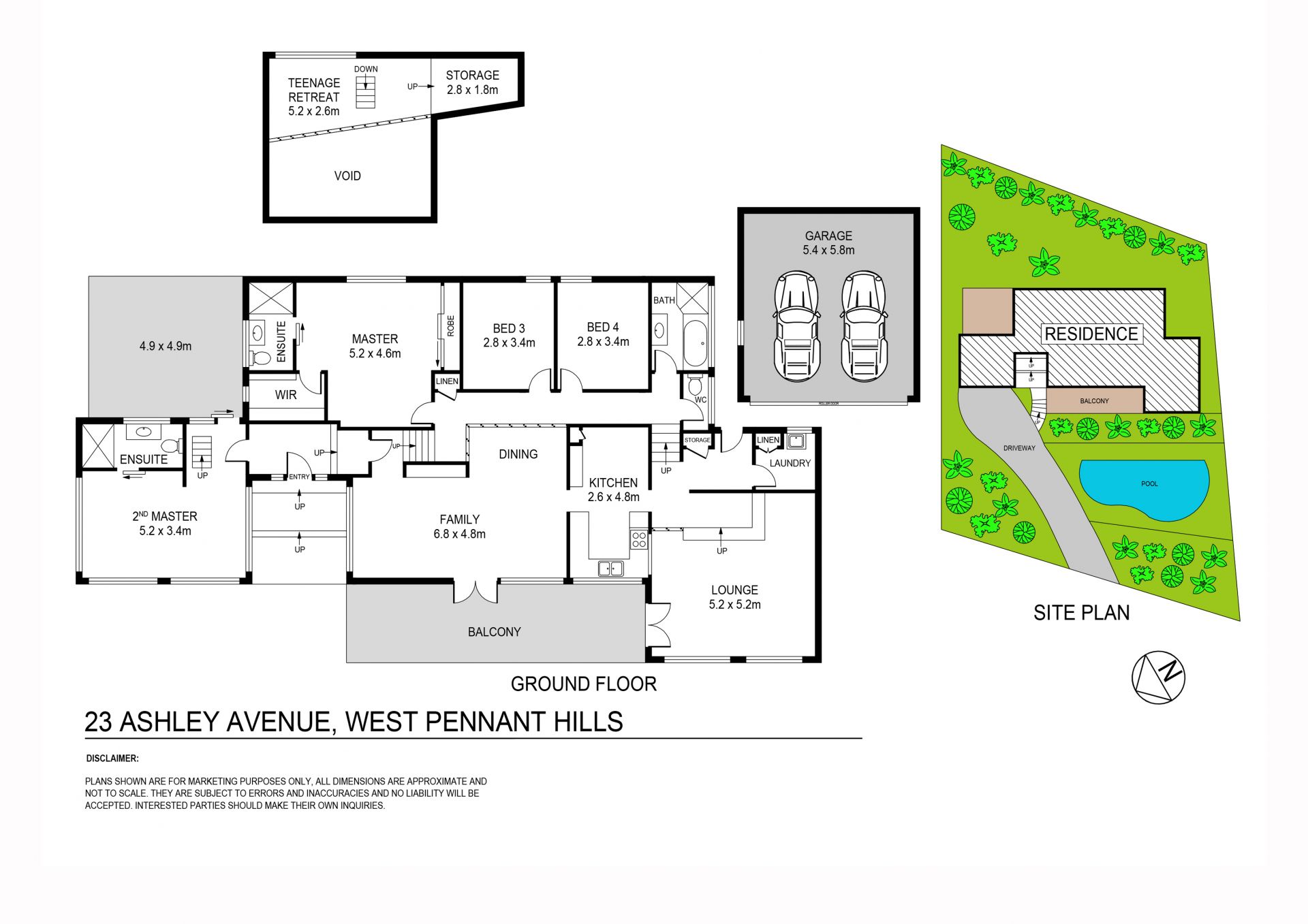 Charming split level in a peaceful location