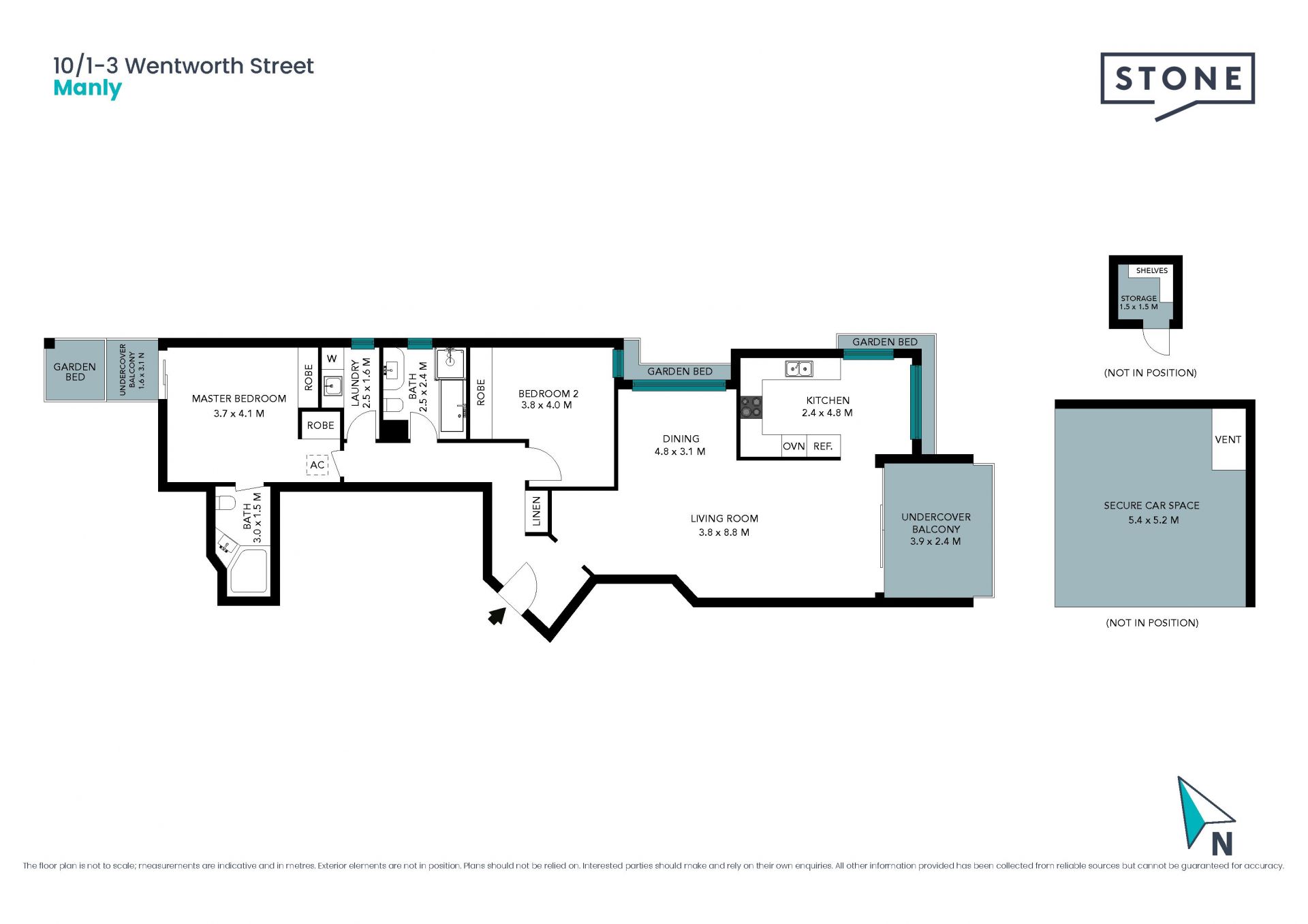 Prestige village hub apartment with harbour views