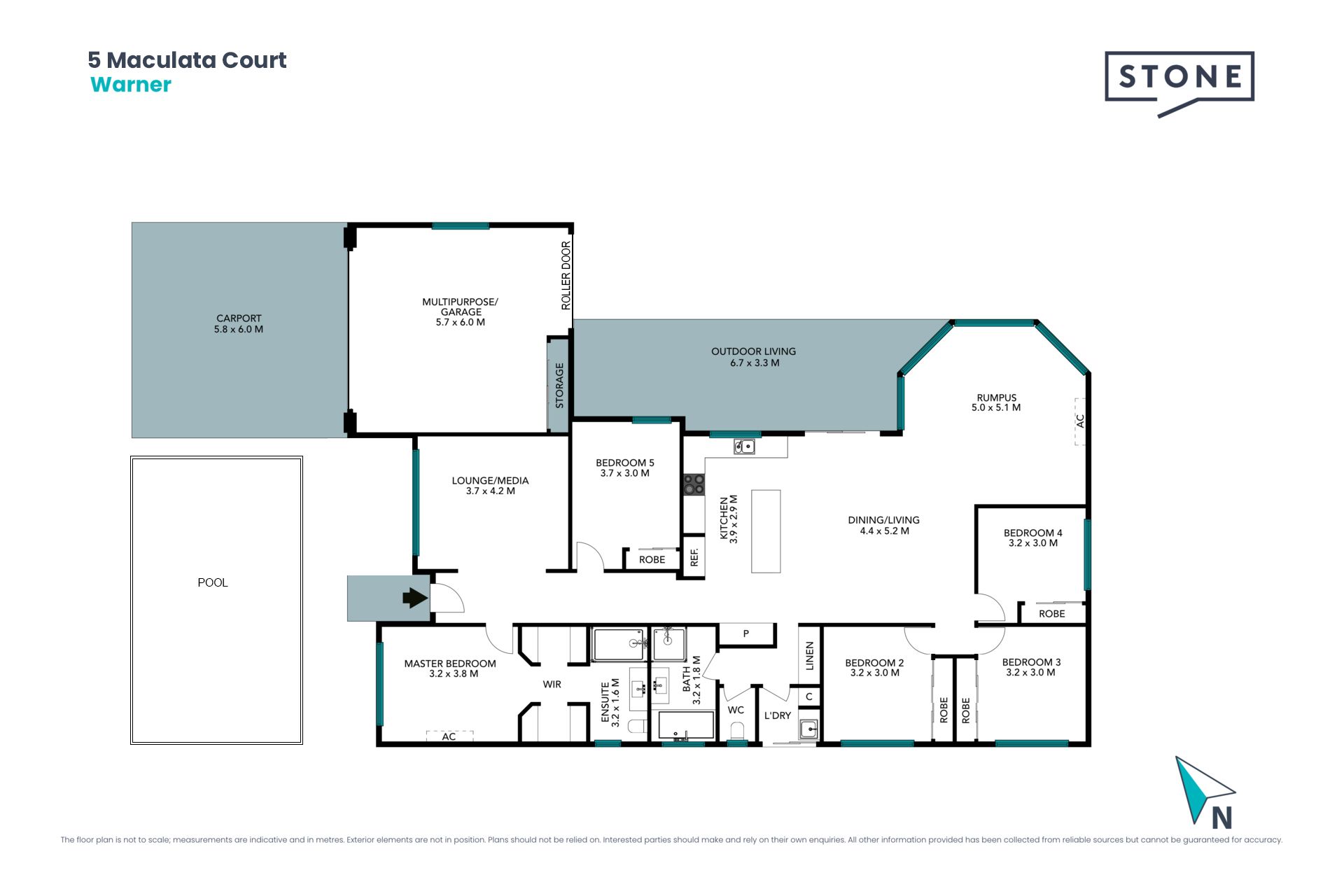 5 BEDROOM FAMILY HOME PLUS POOL