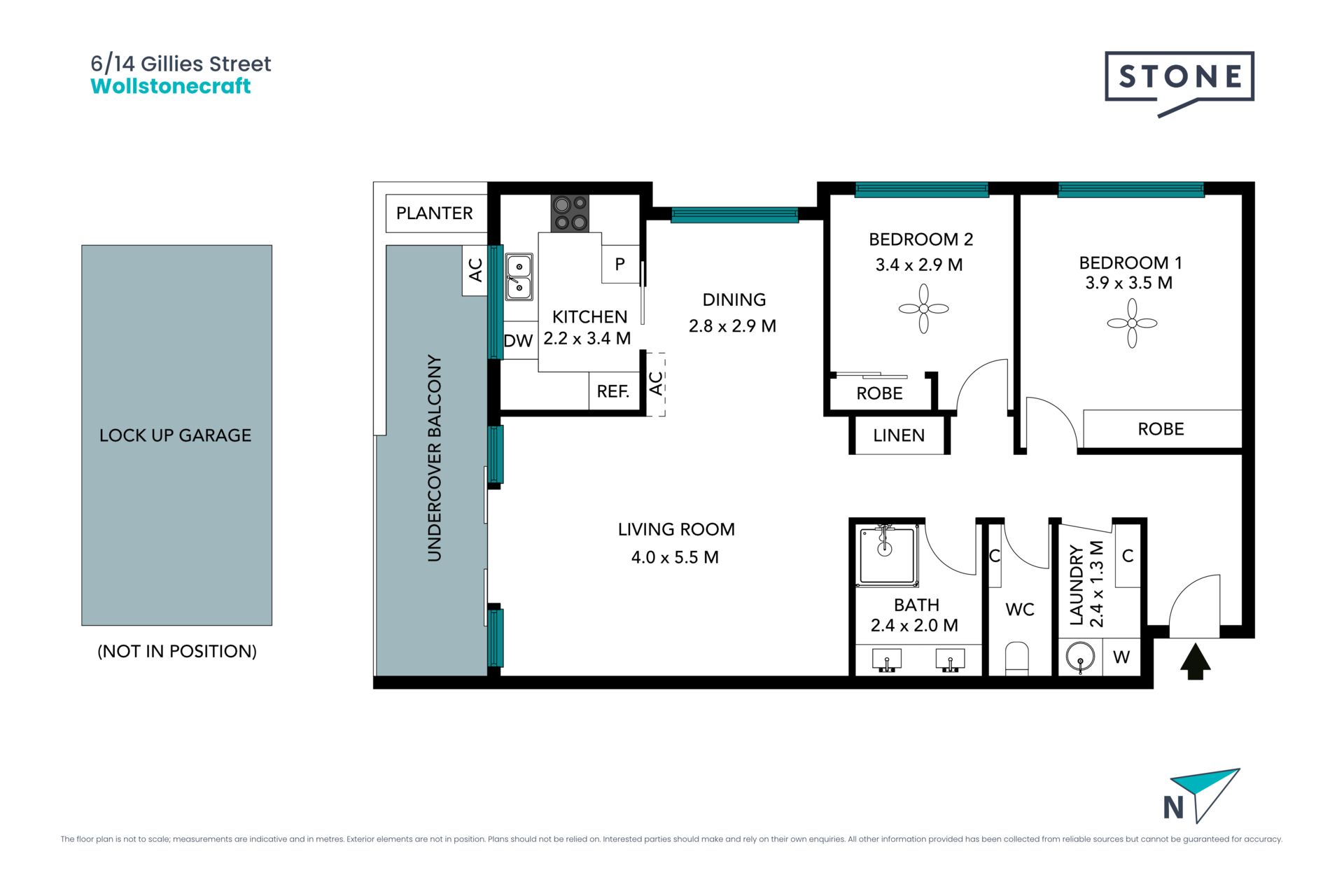 DEPOSIT TAKEN - OPEN HOME CANCELLED
Two bedroom apartment with an abundance of natural light and leafy outlook.