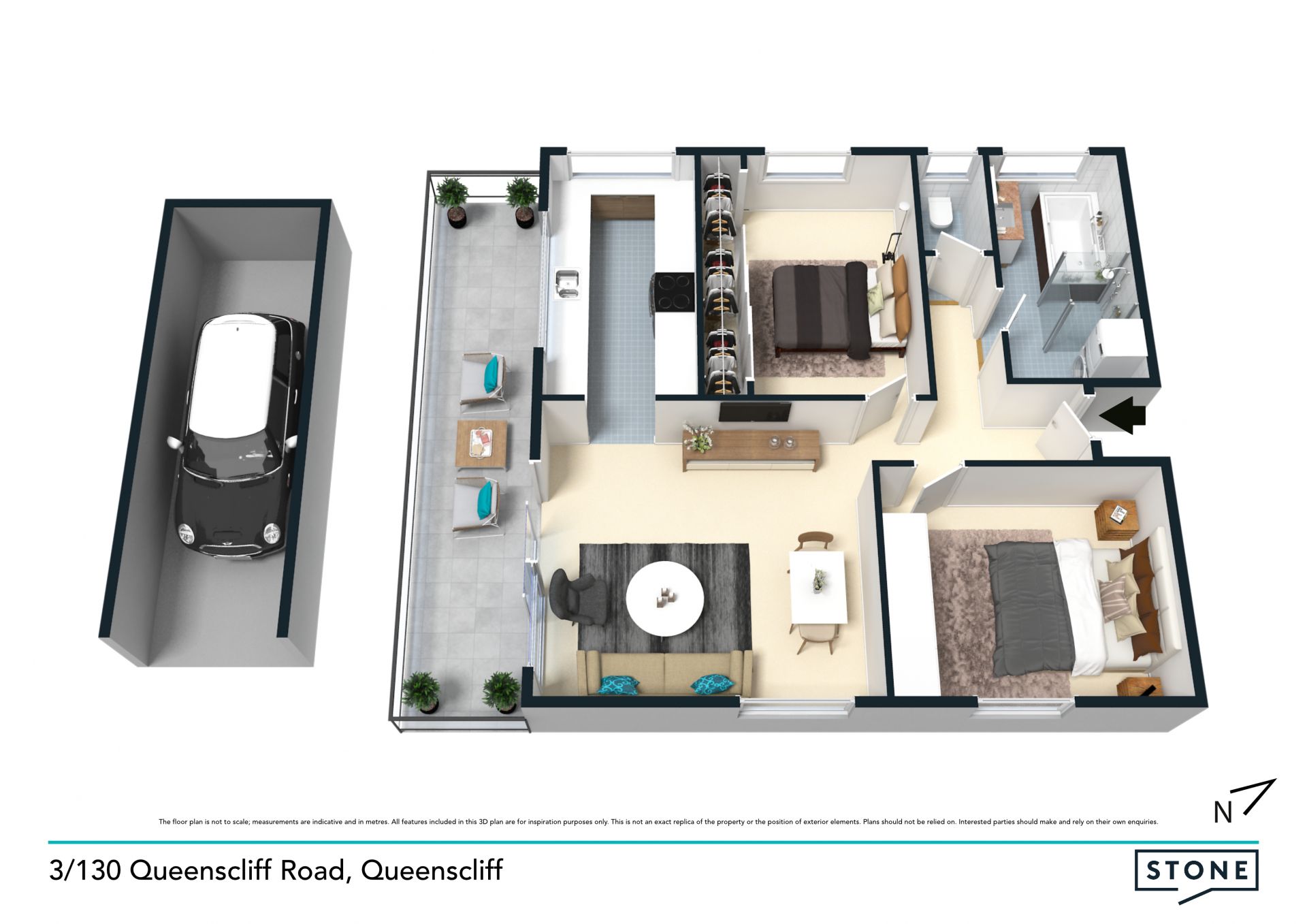 Lifestyle pad with view