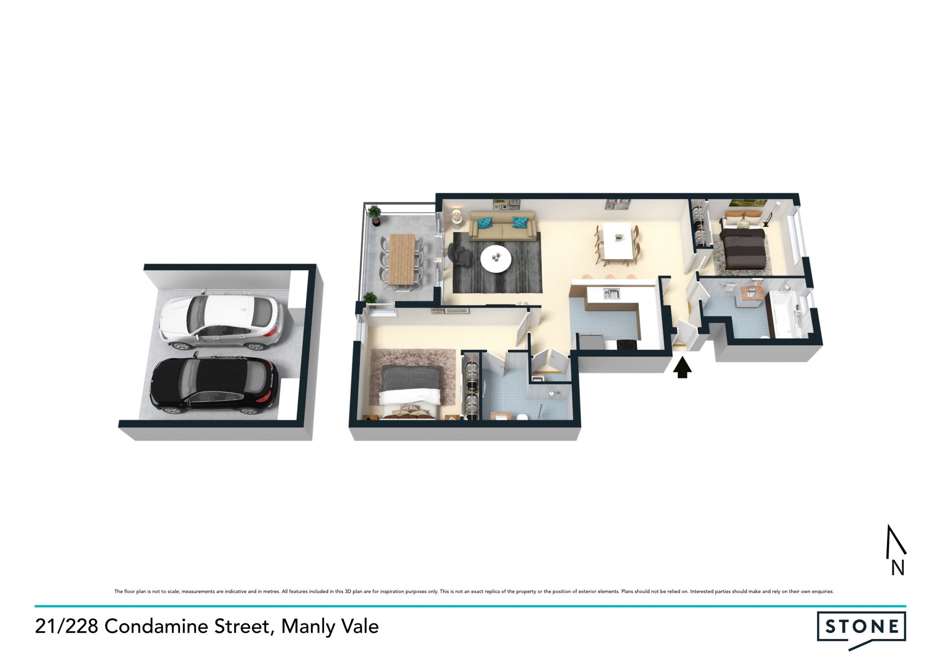 Executive lifestyle apartment in convenient location