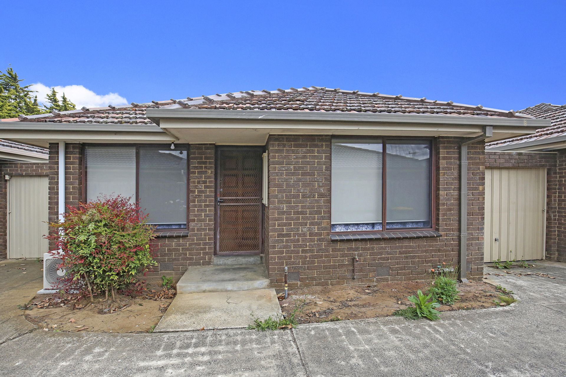 Two bedroom unit