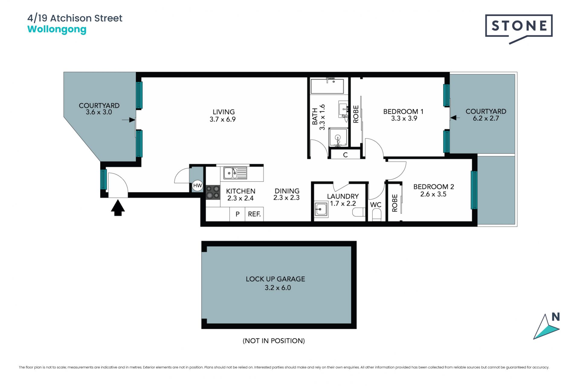 Oversized podium level apartment in heart of CBD
