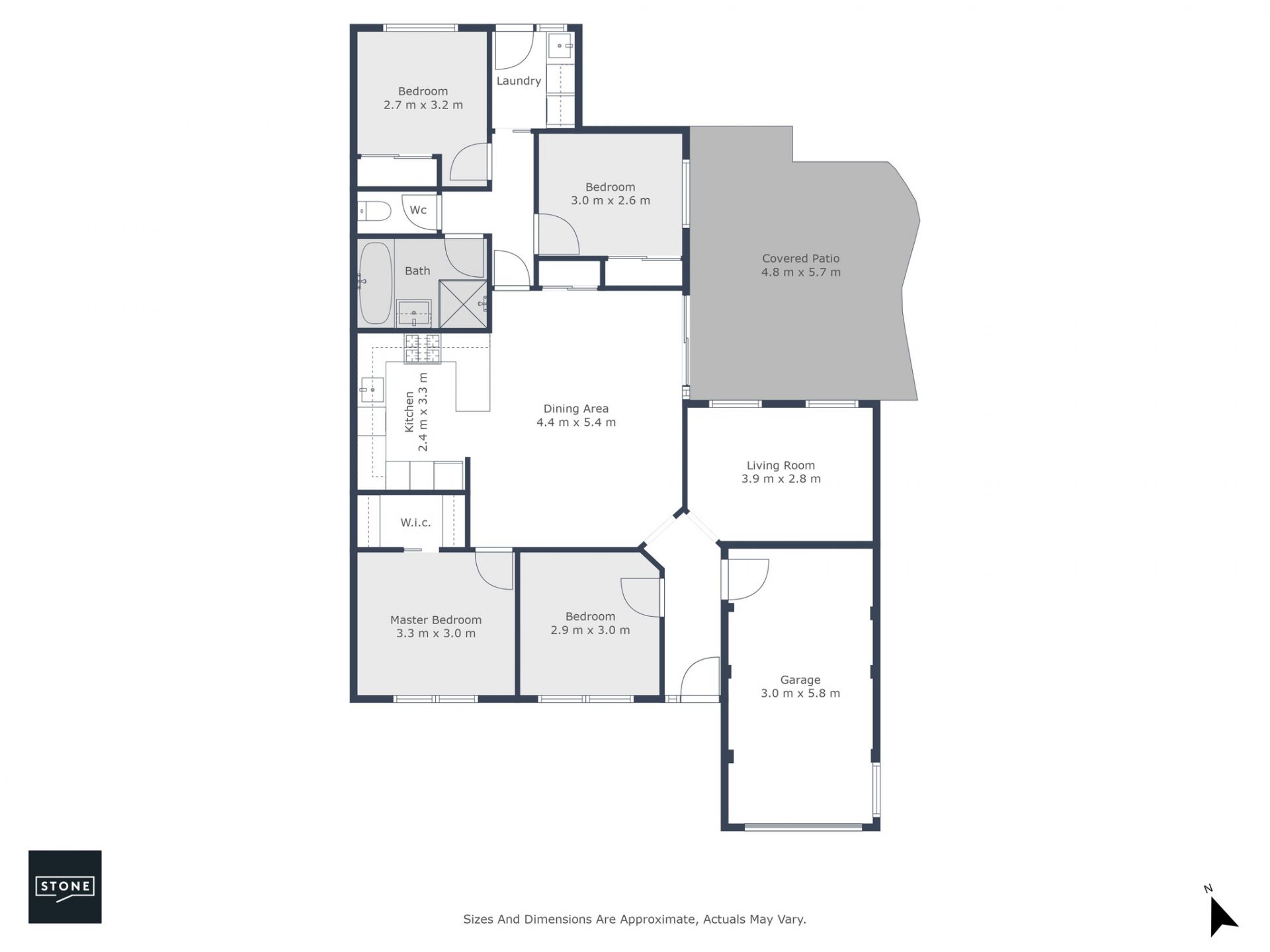 Affordable four bedroom home with two seperate living spaces