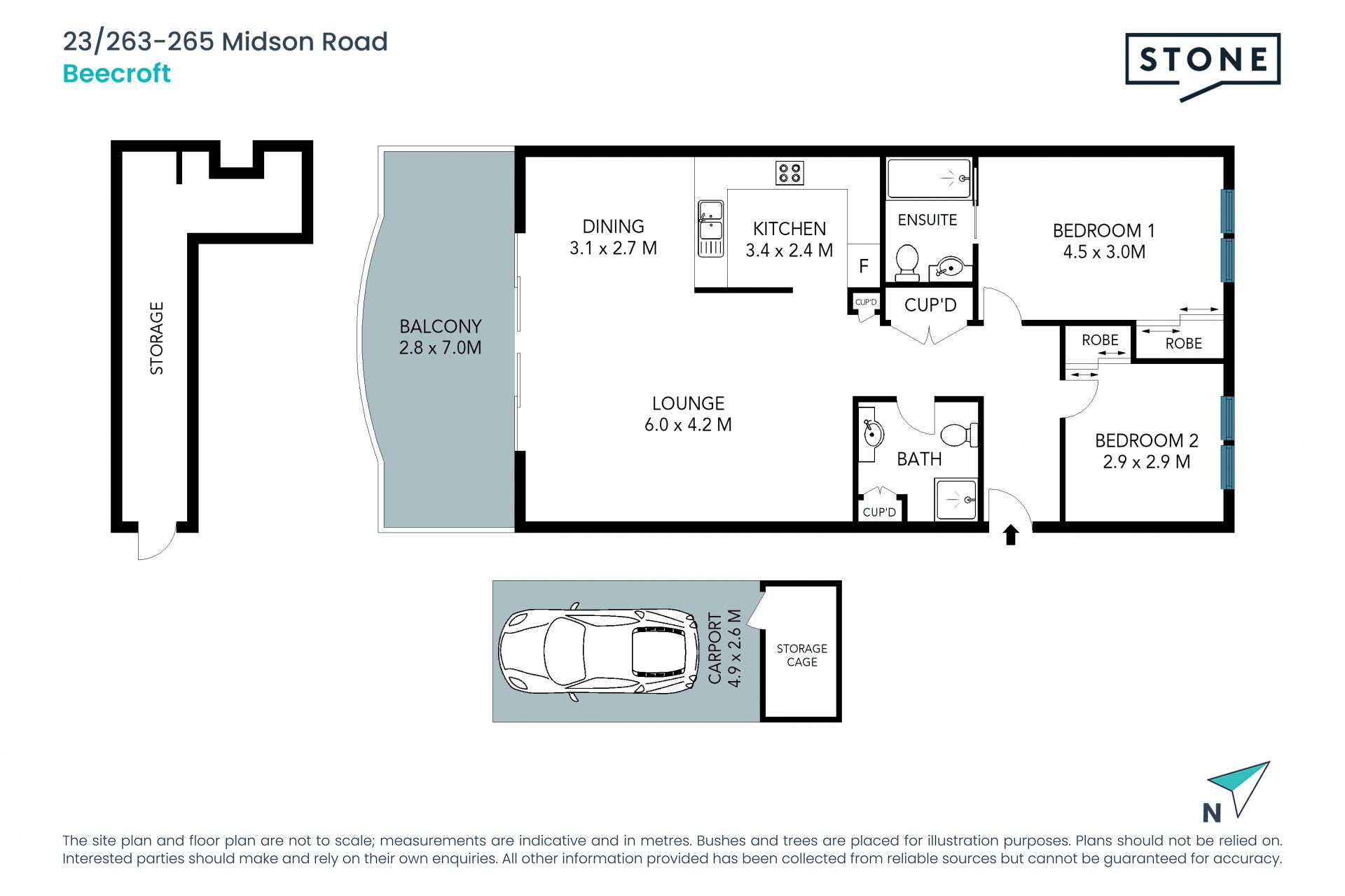 A secluded and serene residence in a vibrant over-55s community