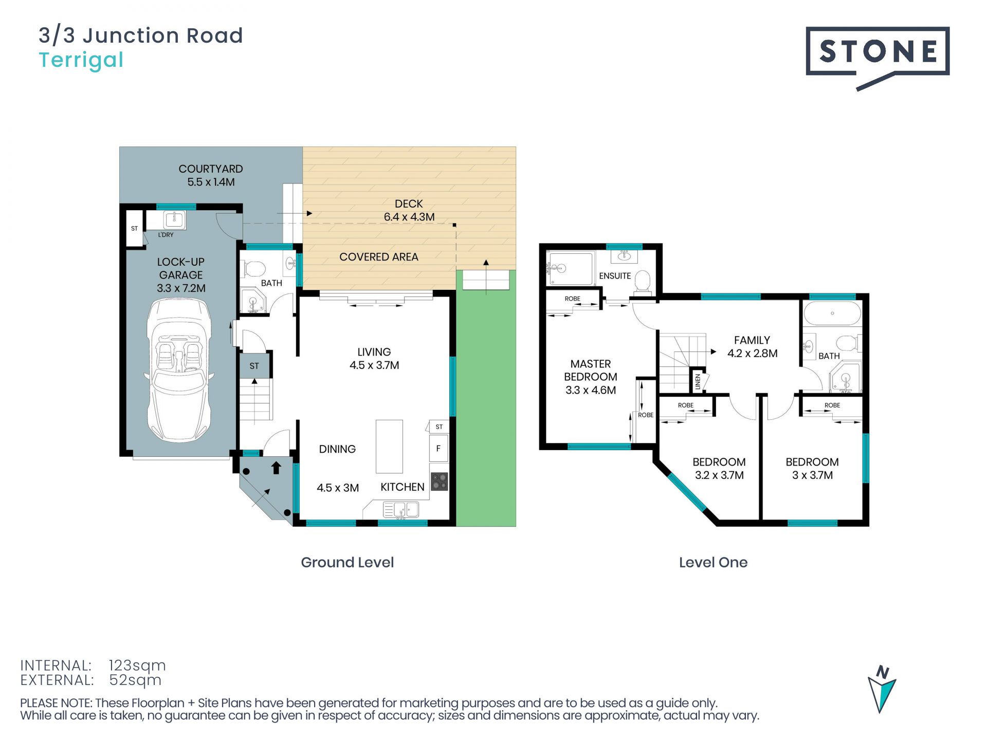 Amazing 3 Bedroom / 3 Bathroom / 2 Car Townhouse only minutes walk to Terrigal beach