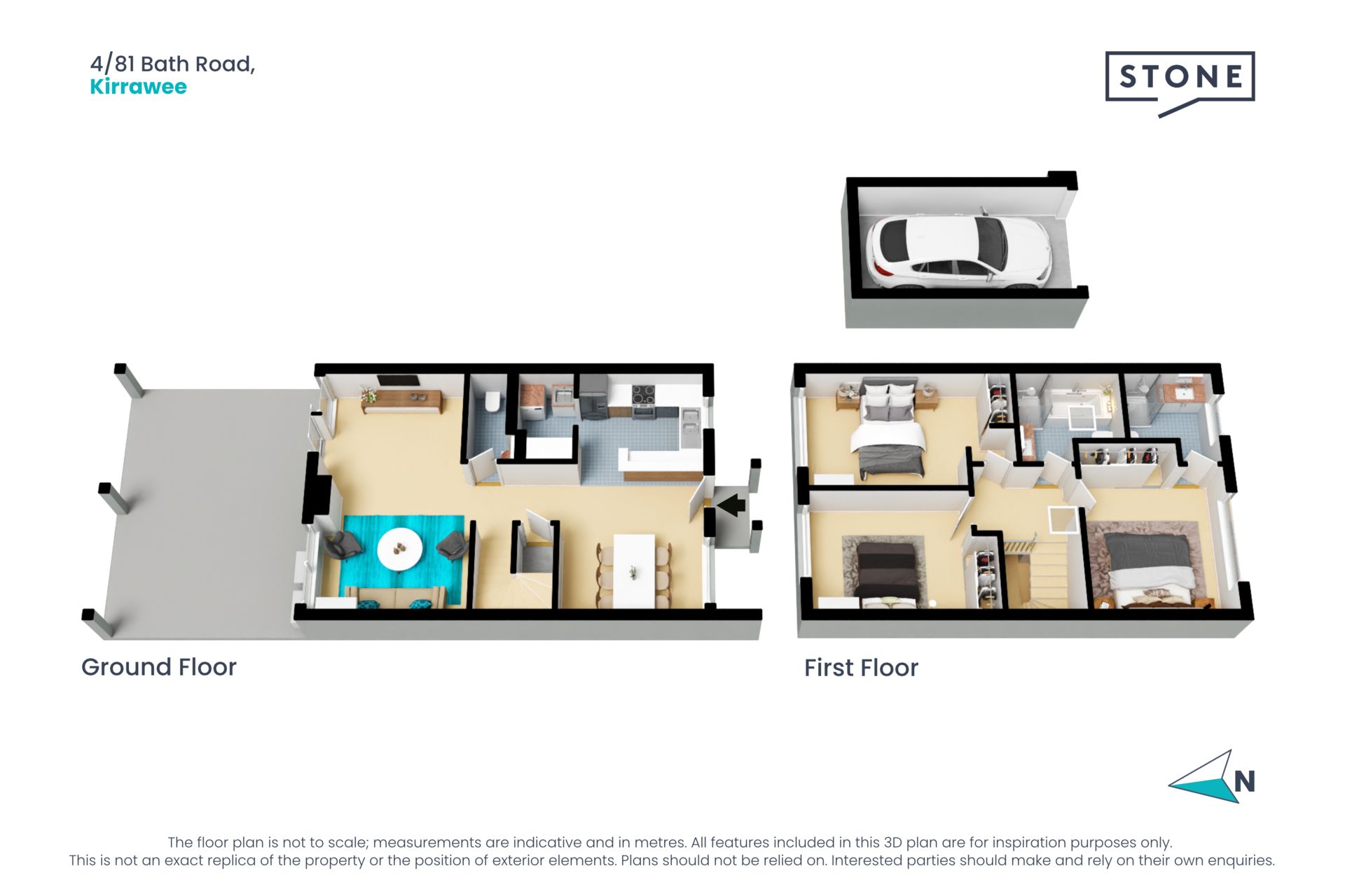 Spacious low-maintenance three bedroom townhouse
