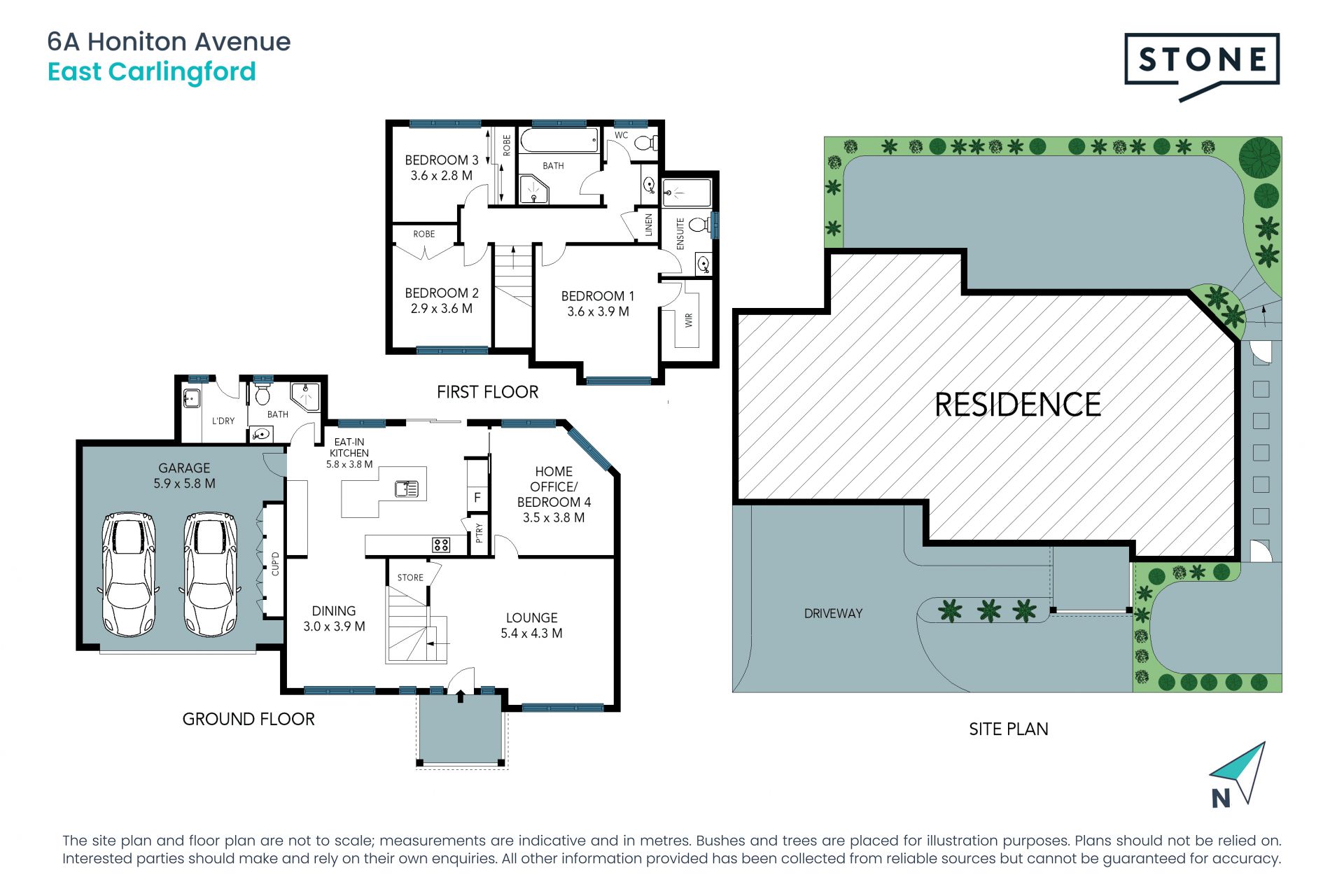 A private family space on leafy torrens title land