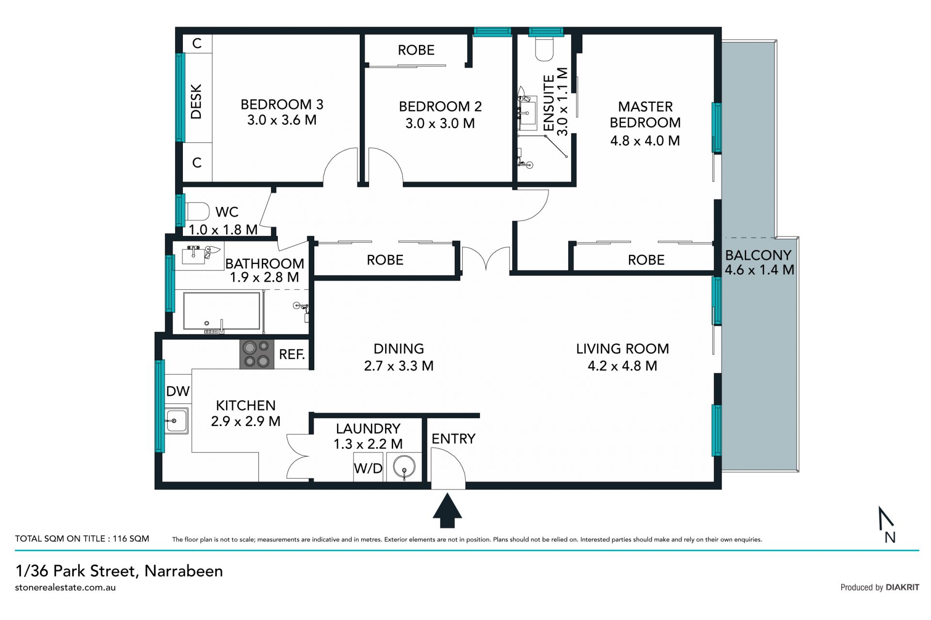 Modern pet friendly apartment with ocean views