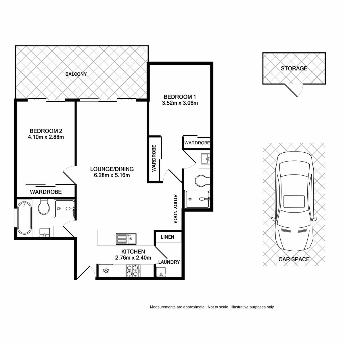 Park Central Location - Convenient Living