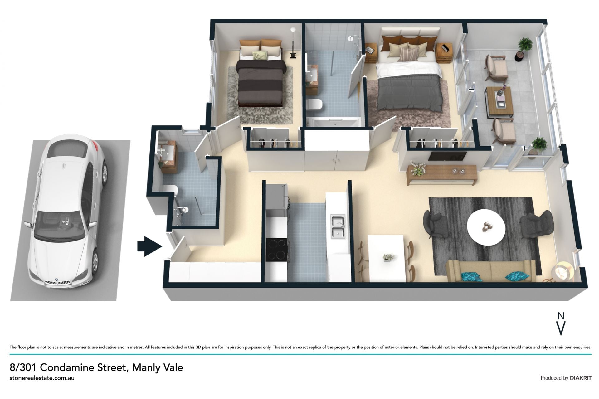 Bright, spacious and exceptionally convenient