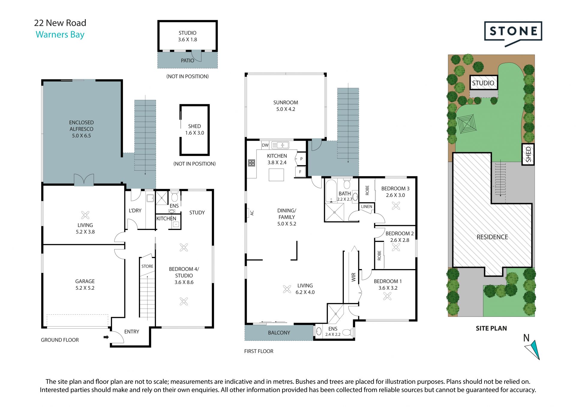Versatile floorplan one block from foreshore