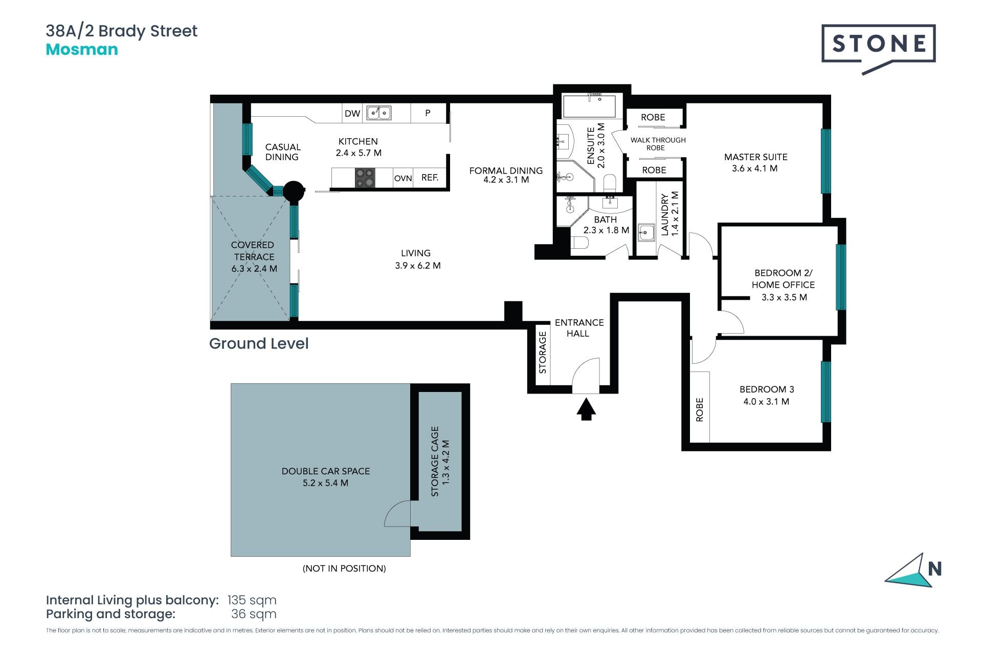 Penthouse perfection, north facing sanctuary