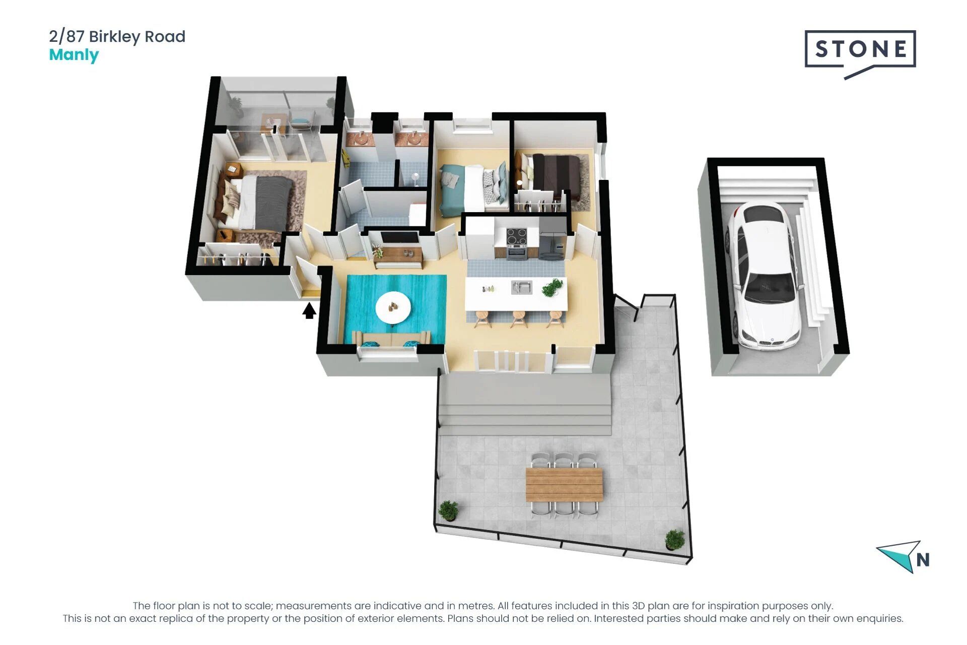 Stylish Renovated Apartment in Prime Manly Location