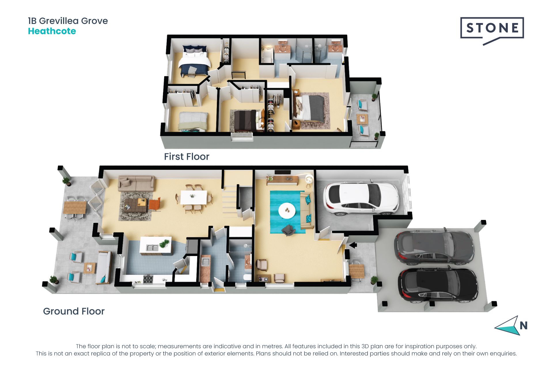 Spacious family living in a peaceful location