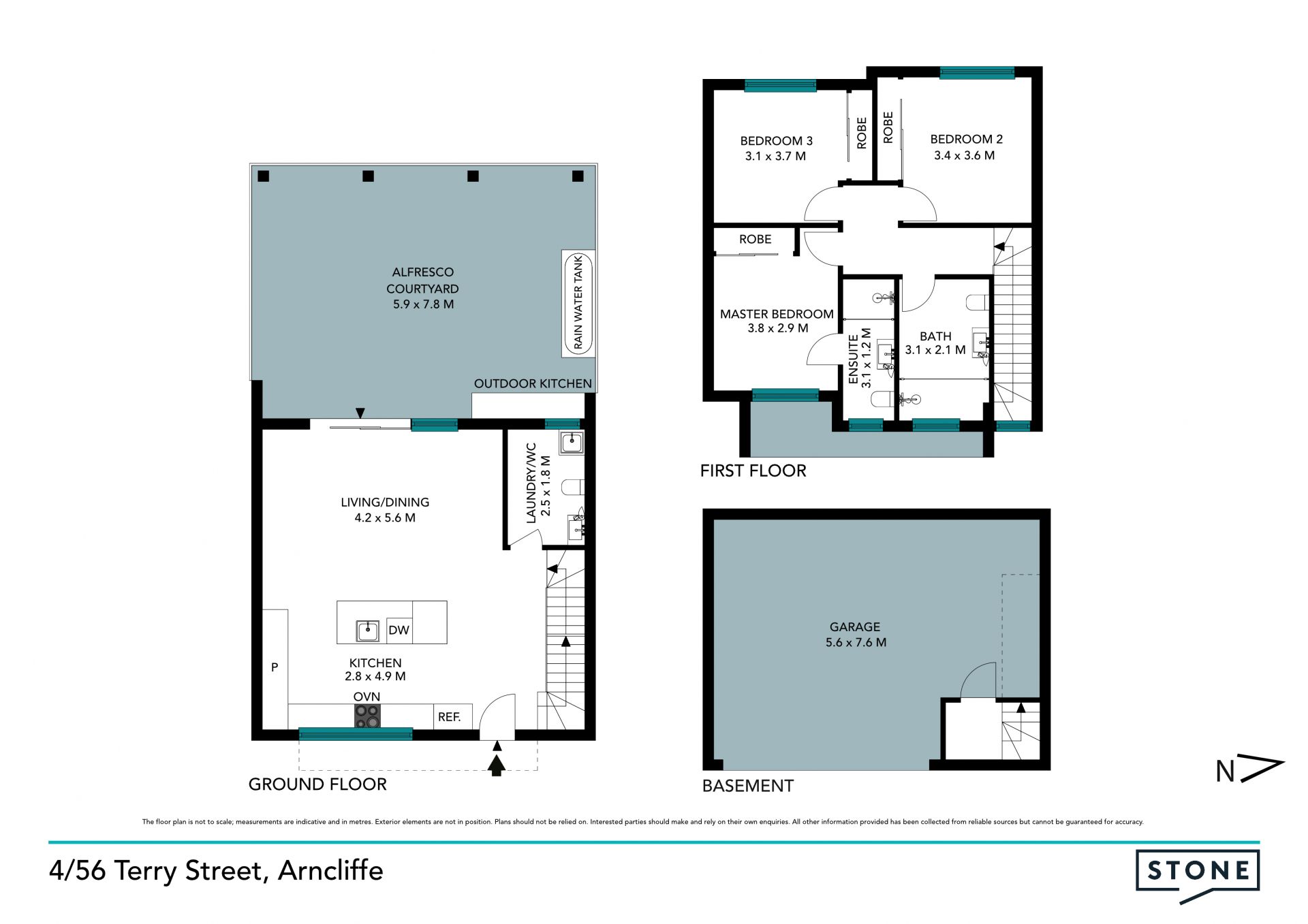 Newly built luxury townhouse