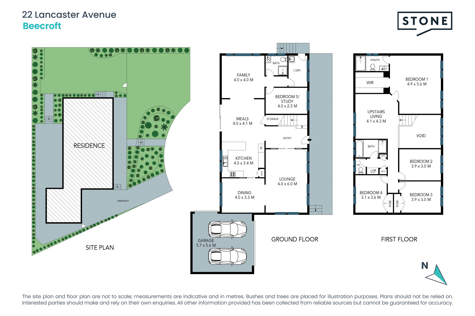 Relaxed family living with a spacious layout