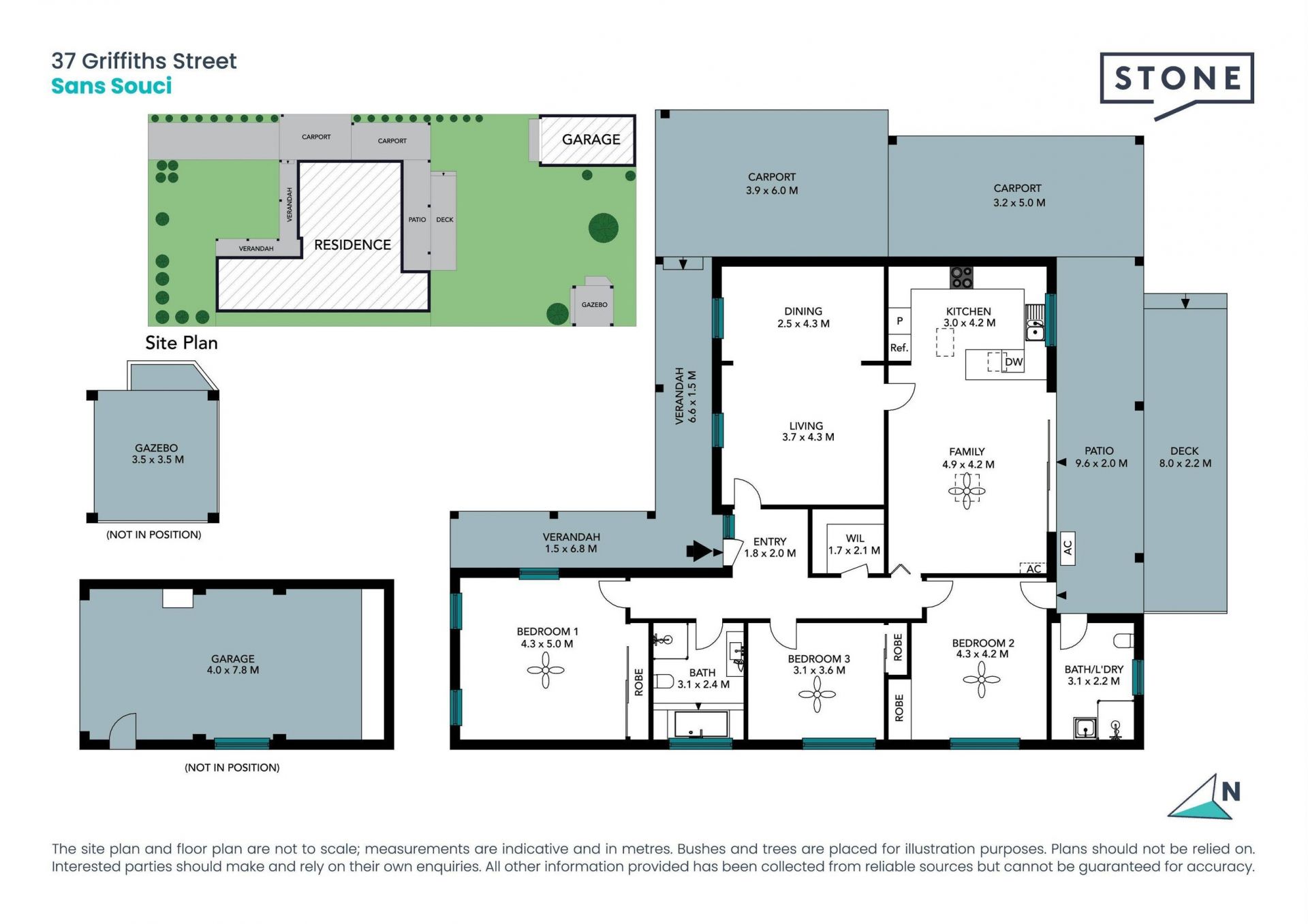 Cottage-style single level residence