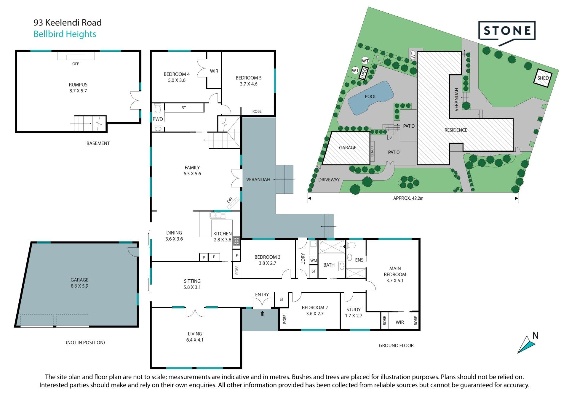 Grand Family Living with Views and Poolside Entertaining