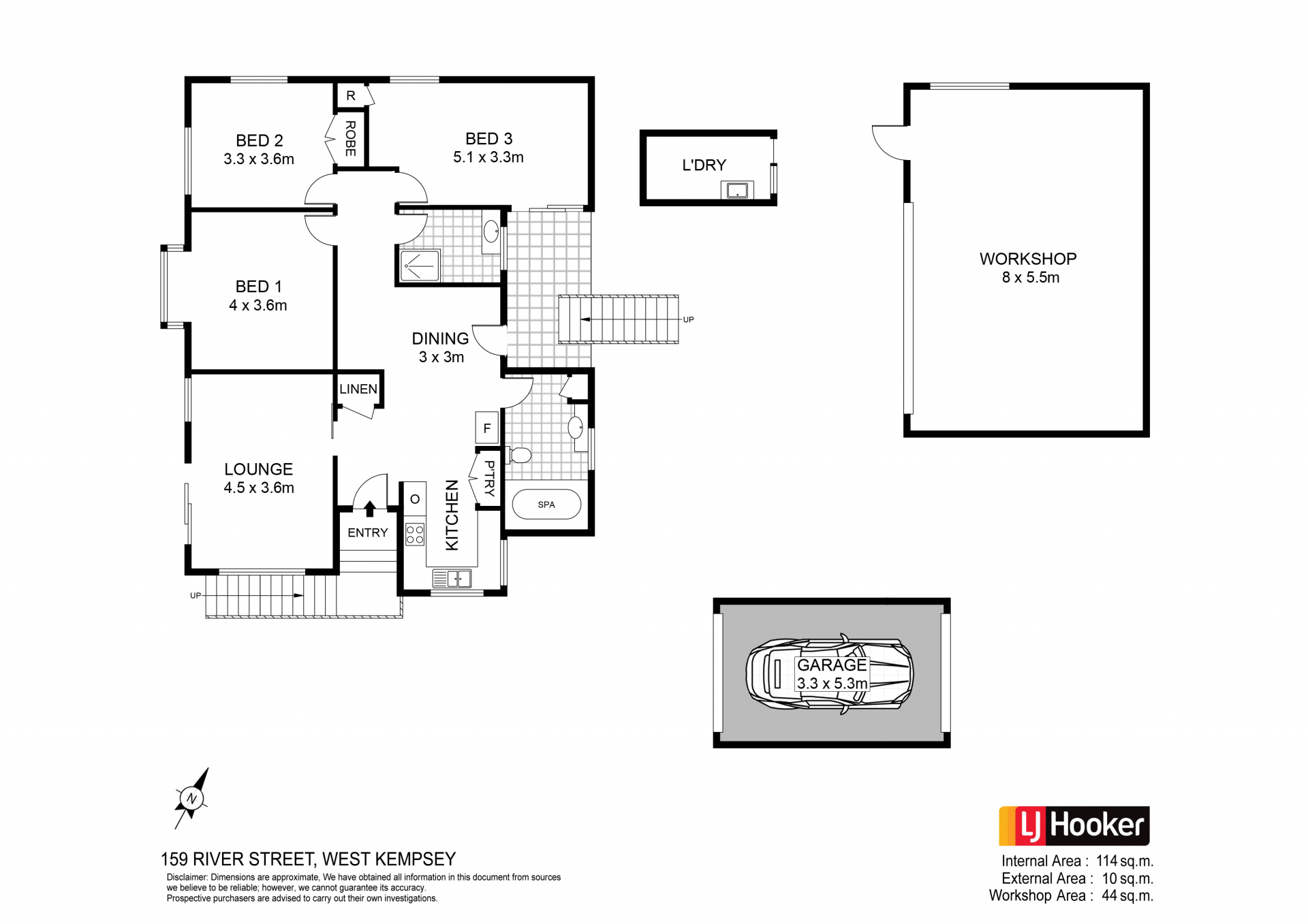 Spacious 3 Bedroom Home with Double Shed in Convenient West Kempsey Location