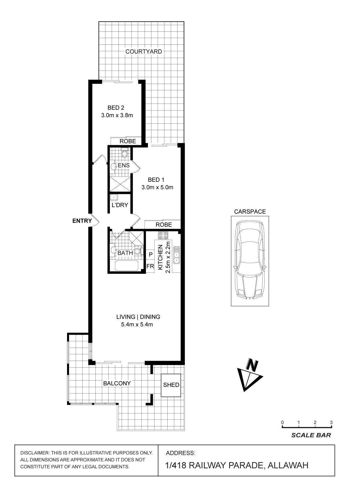 Size, Style & Location (152sqm total)
