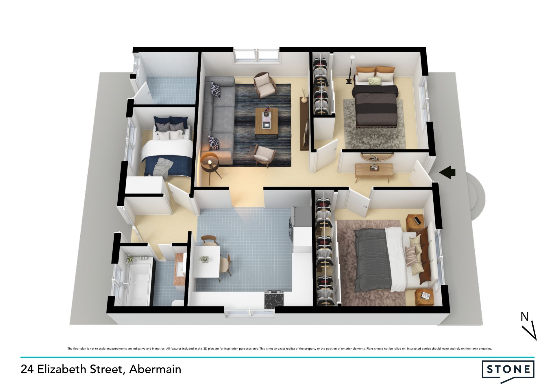 Renovation project on a deep landholding